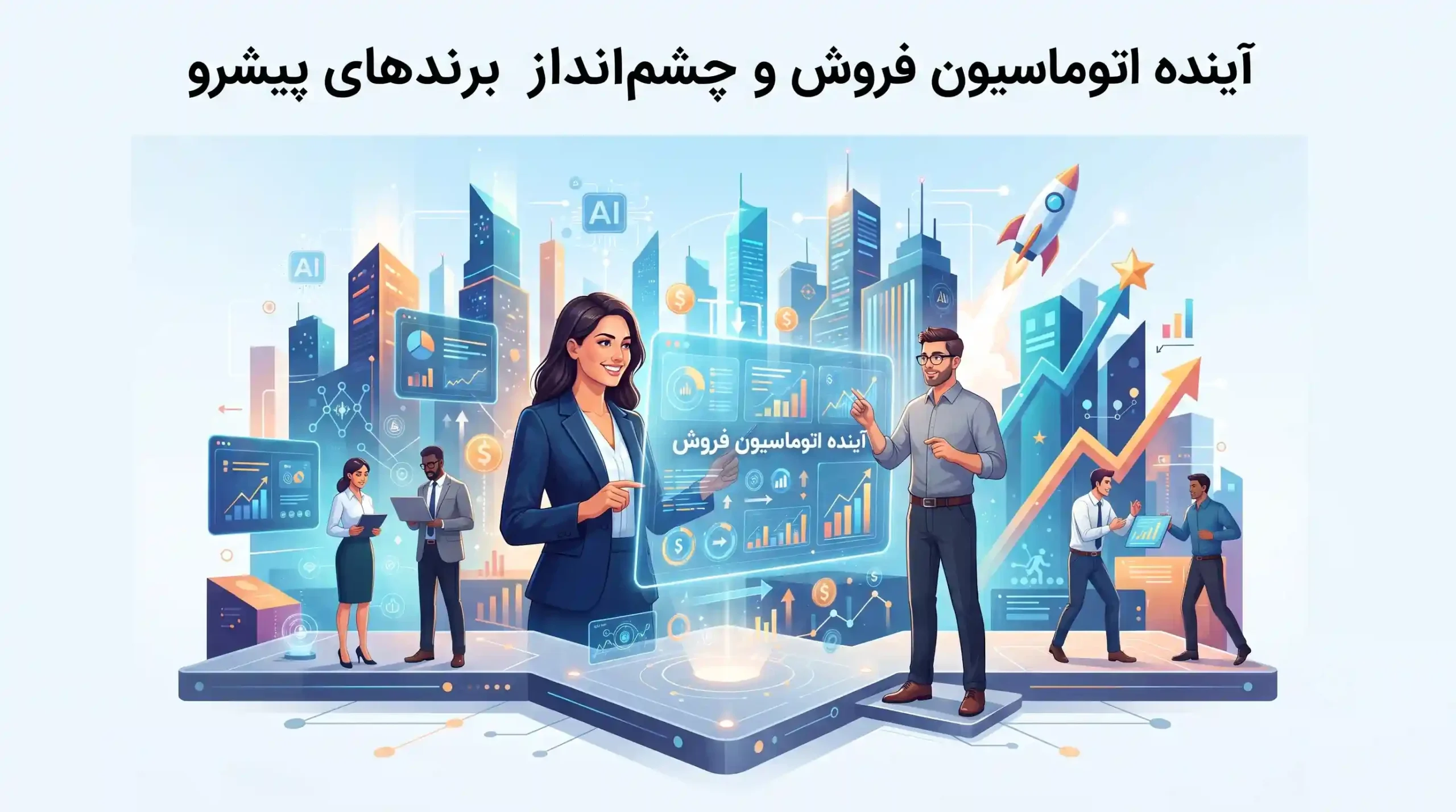 🔮 آینده اتوماسیون فروش و چشم‌انداز برندهای پیشرو
