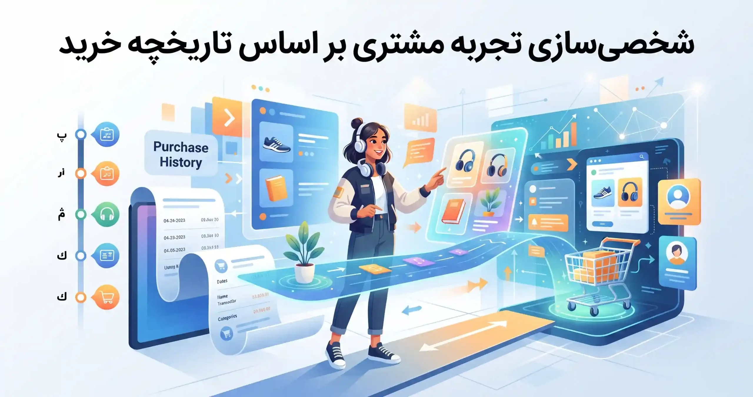 🎯 شخصیسازی تجربه مشتری بر اساس تاریخچه خرید