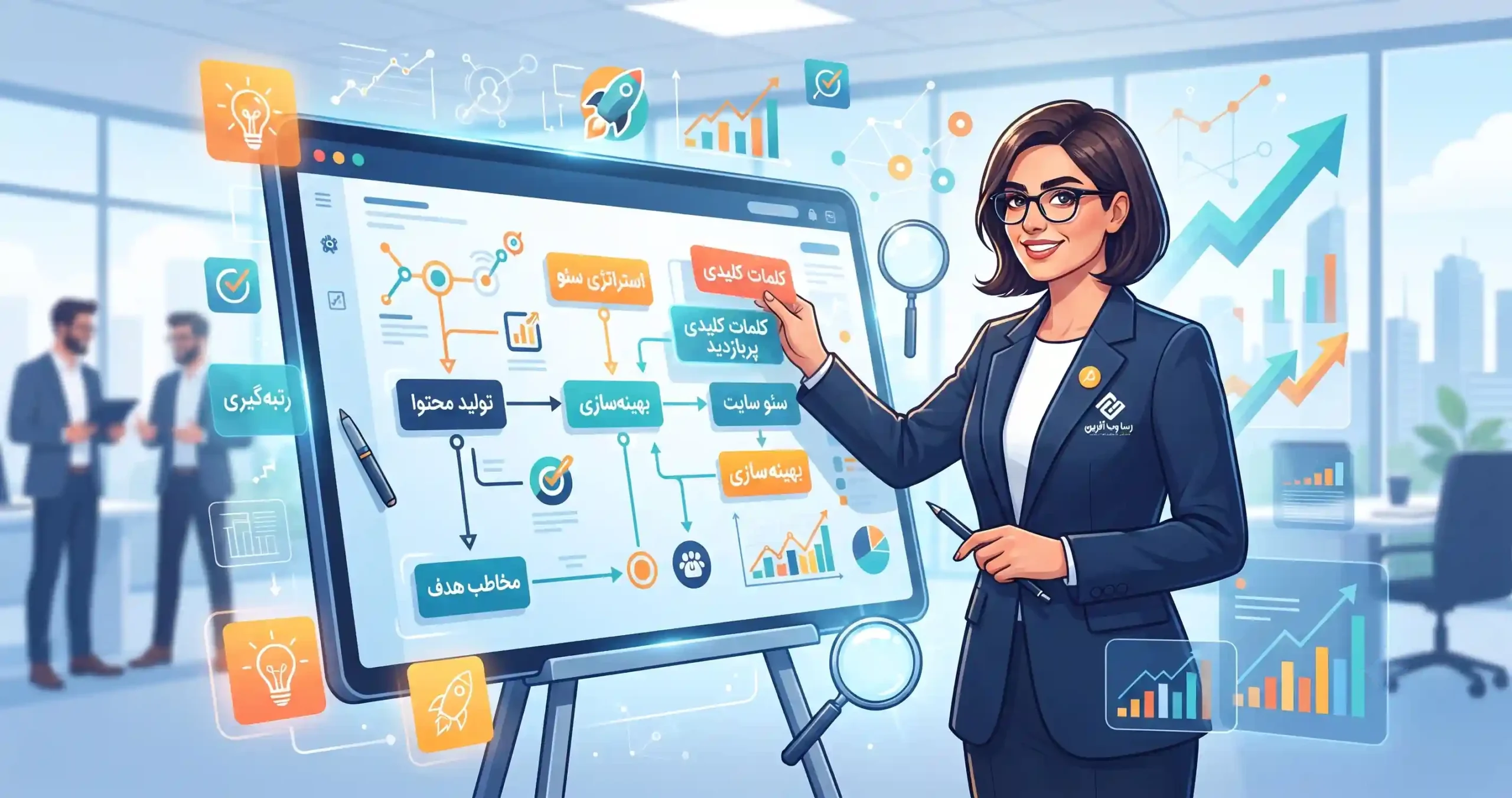 🚀 پیادهسازی کلمات کلیدی در استراتژی بازاریابی محتوا با رسا وب آفرین