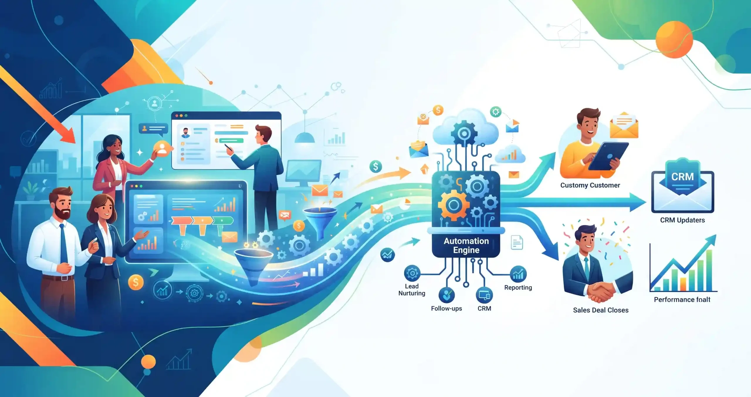 🛠️ تعریف اتوماسیون فروش و نحوه عملکرد آن در عمل