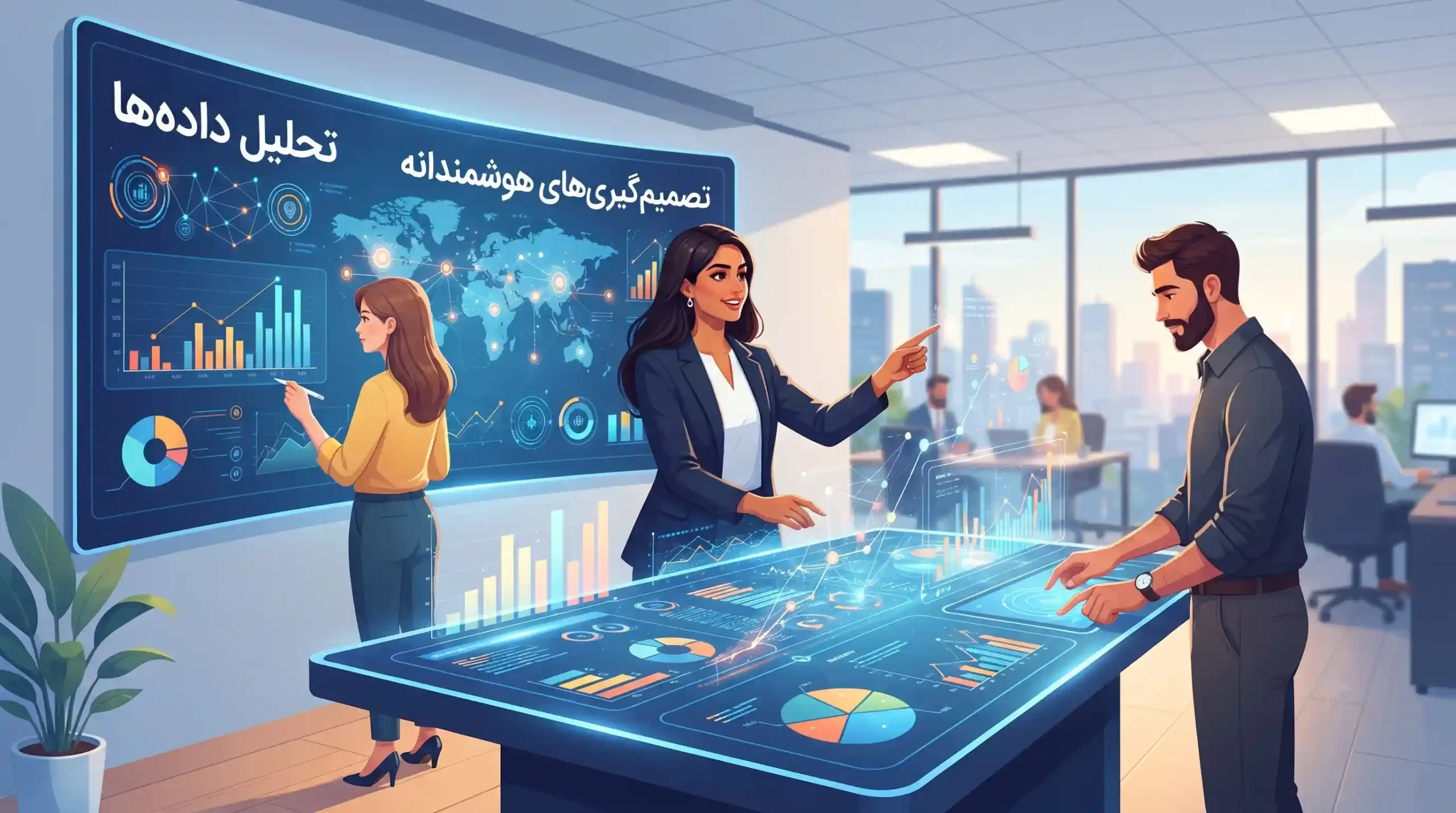 📊 تحلیل دادهها و تصمیمگیریهای هوشمندانه مبتنی بر واقعیت