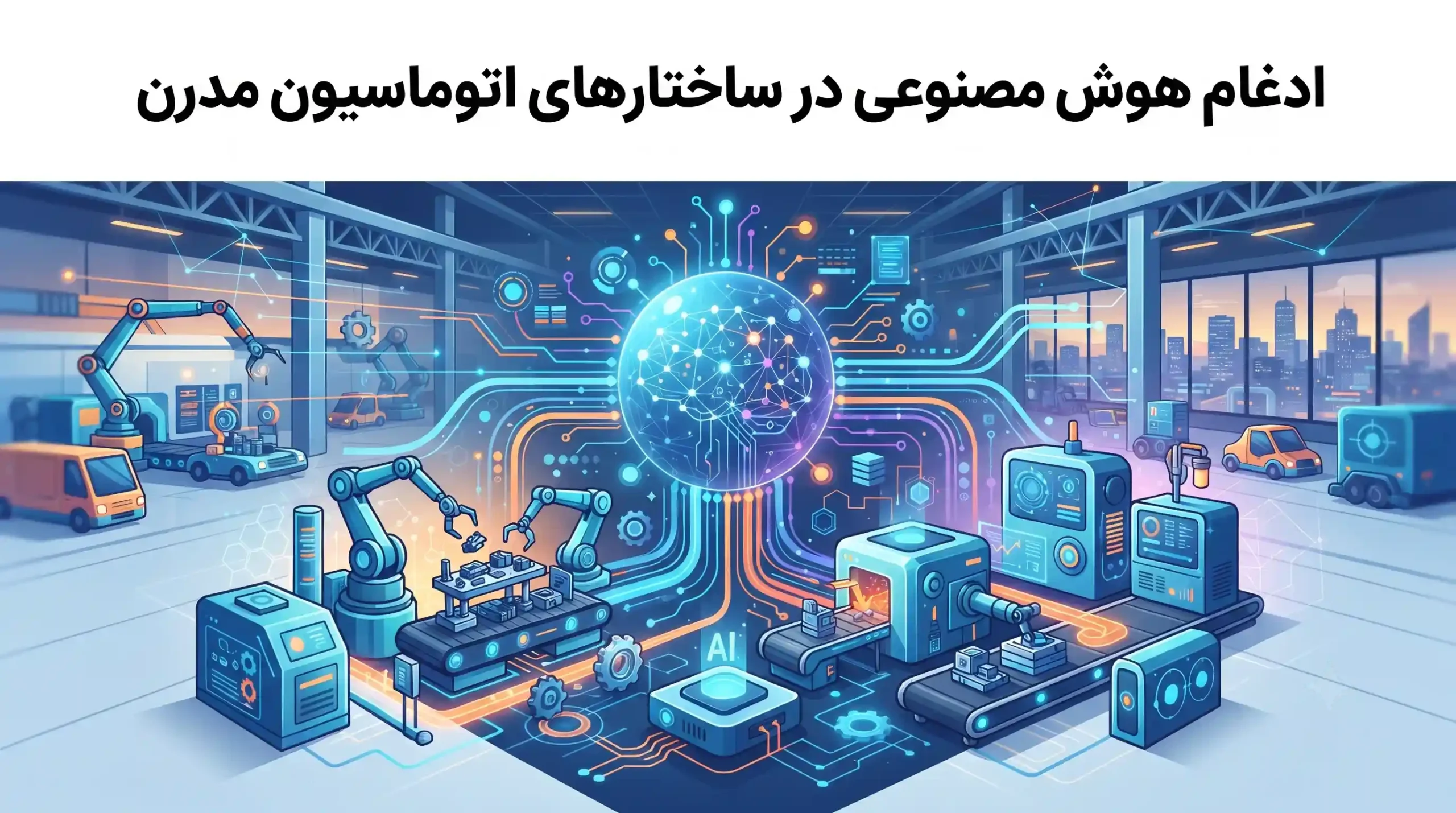 🧠 ادغام هوش مصنوعی در ساختارهای اتوماسیون مدرن