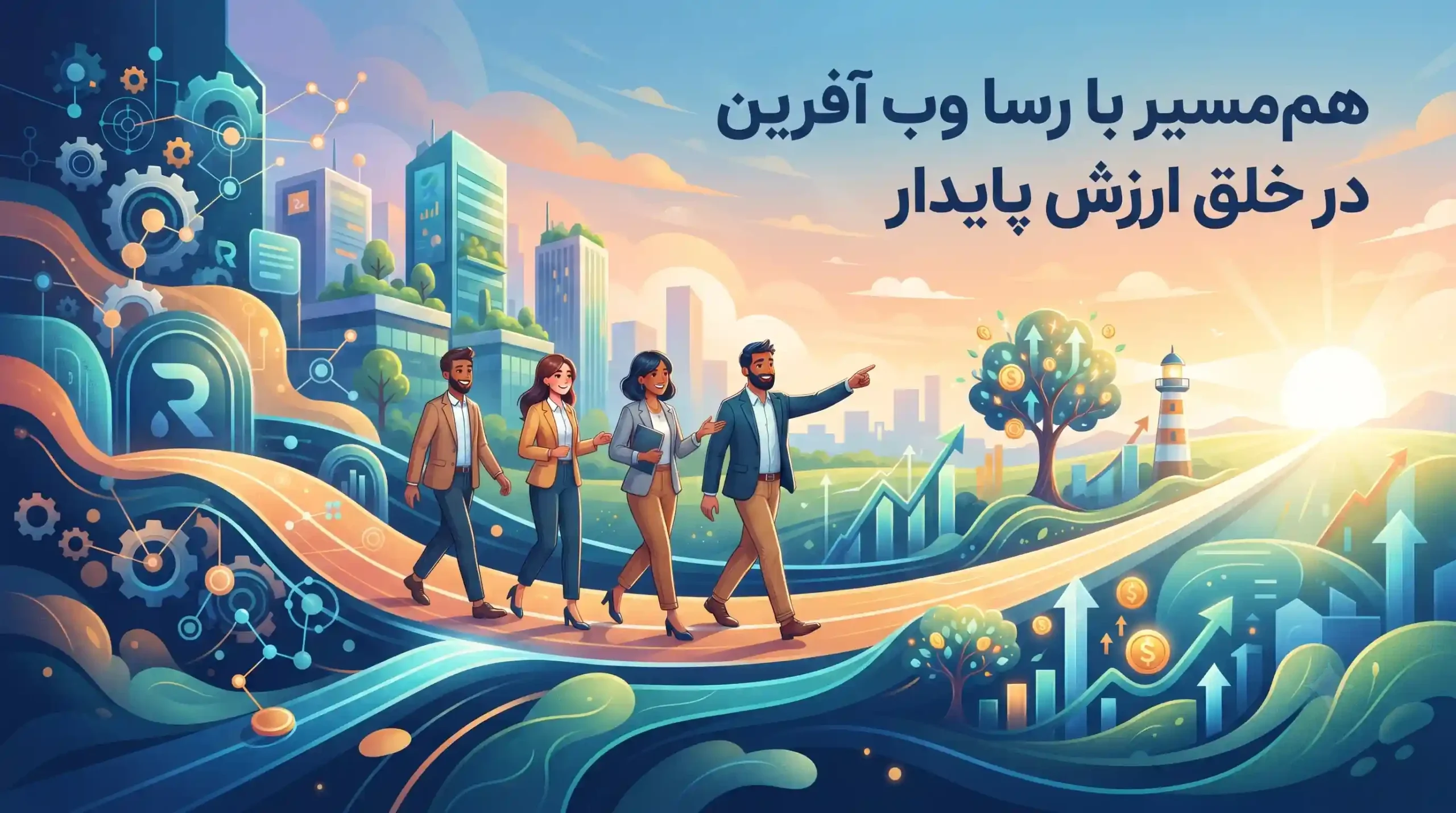 🤝 هممسیر با رسا وب آفرین در خلق ارزش پایدار