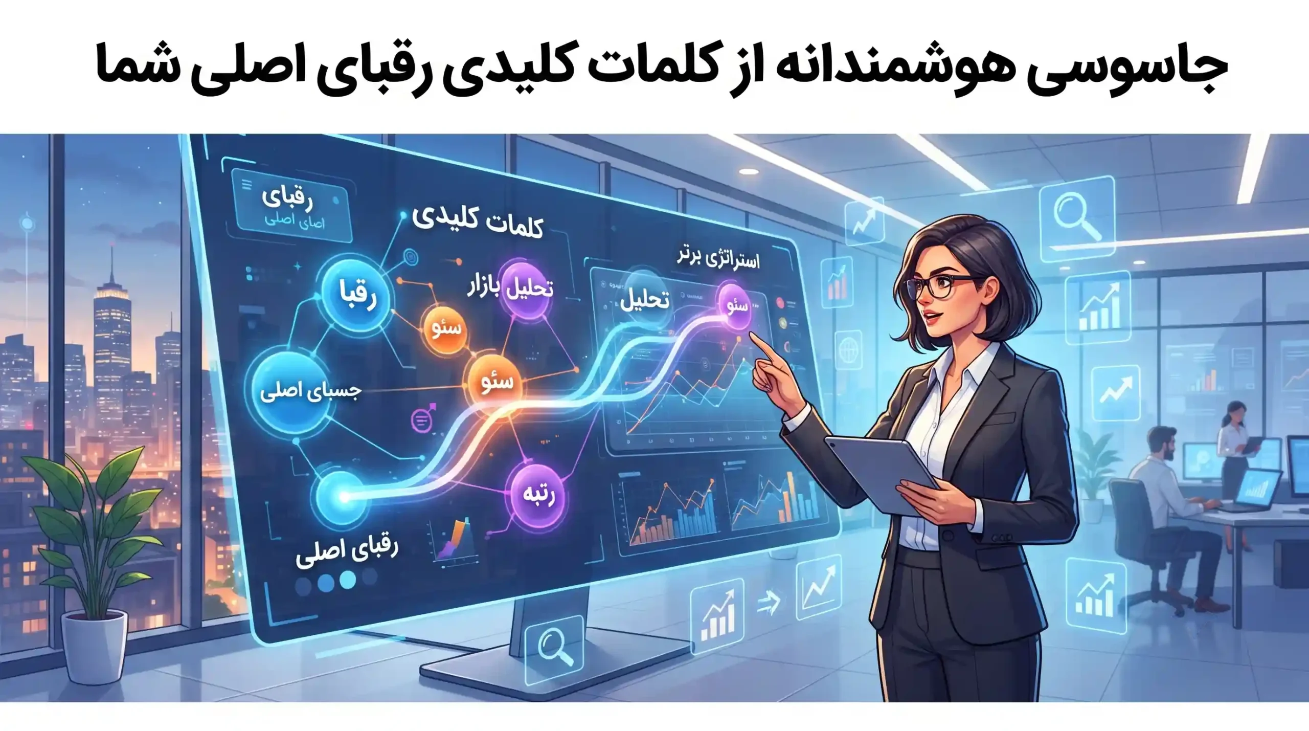 🕵️ جاسوسی هوشمندانه از کلمات کلیدی رقبای اصلی شما