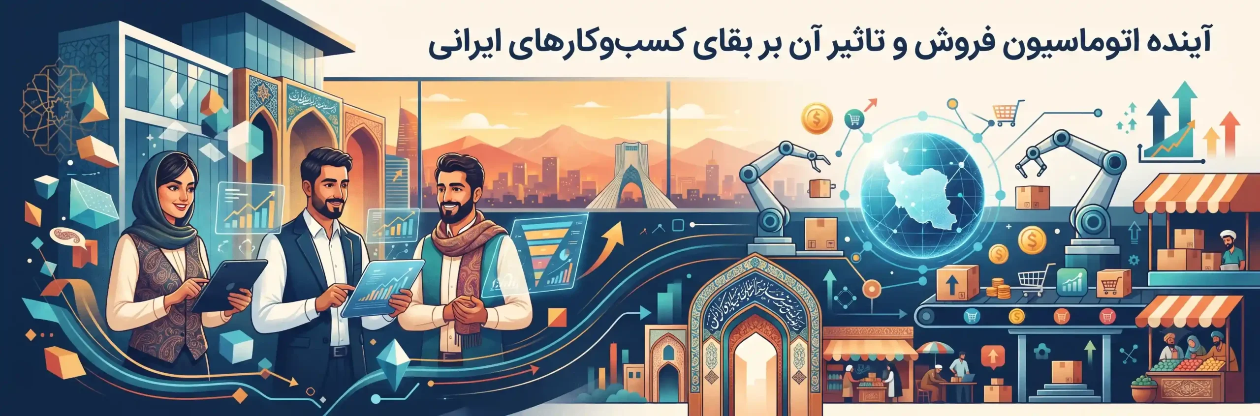 🌟 آینده اتوماسیون فروش و تاثیر آن بر بقای کسبوکارهای ایرانی