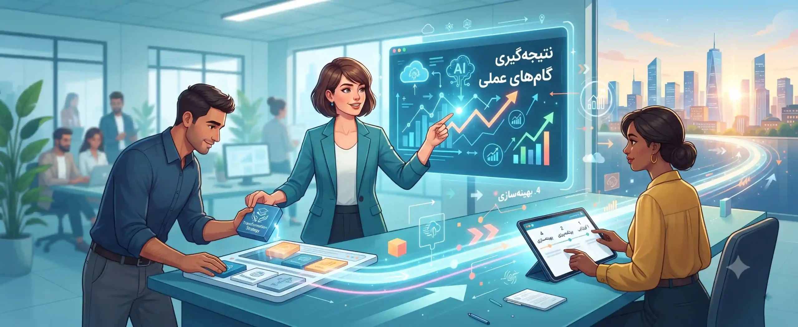 🔮 نتیجهگیری و گامهای عملی برای آغاز دگرگونی دیجیتال