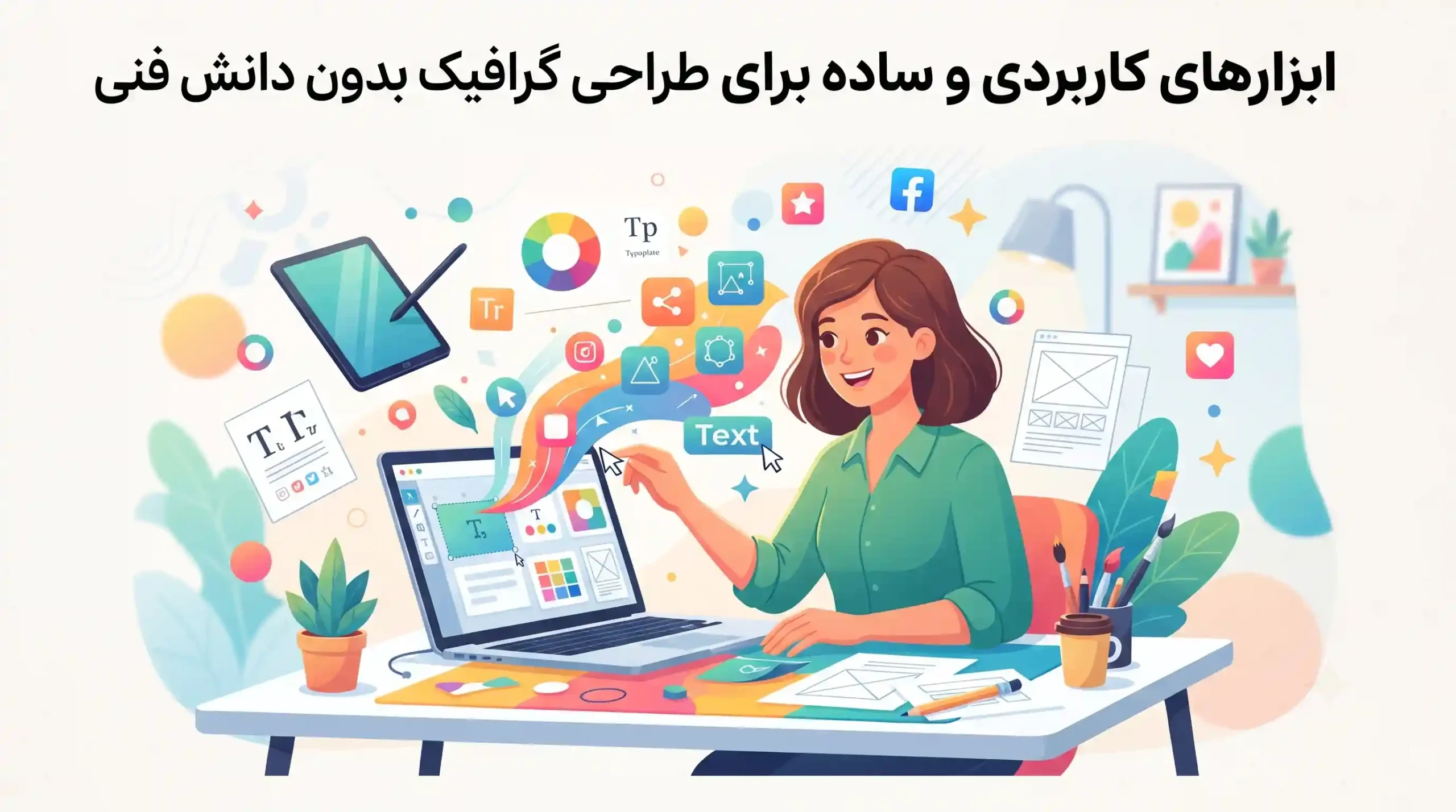 🛠️ ابزارهای کاربردی و ساده برای طراحی گرافیک بدون دانش فنی