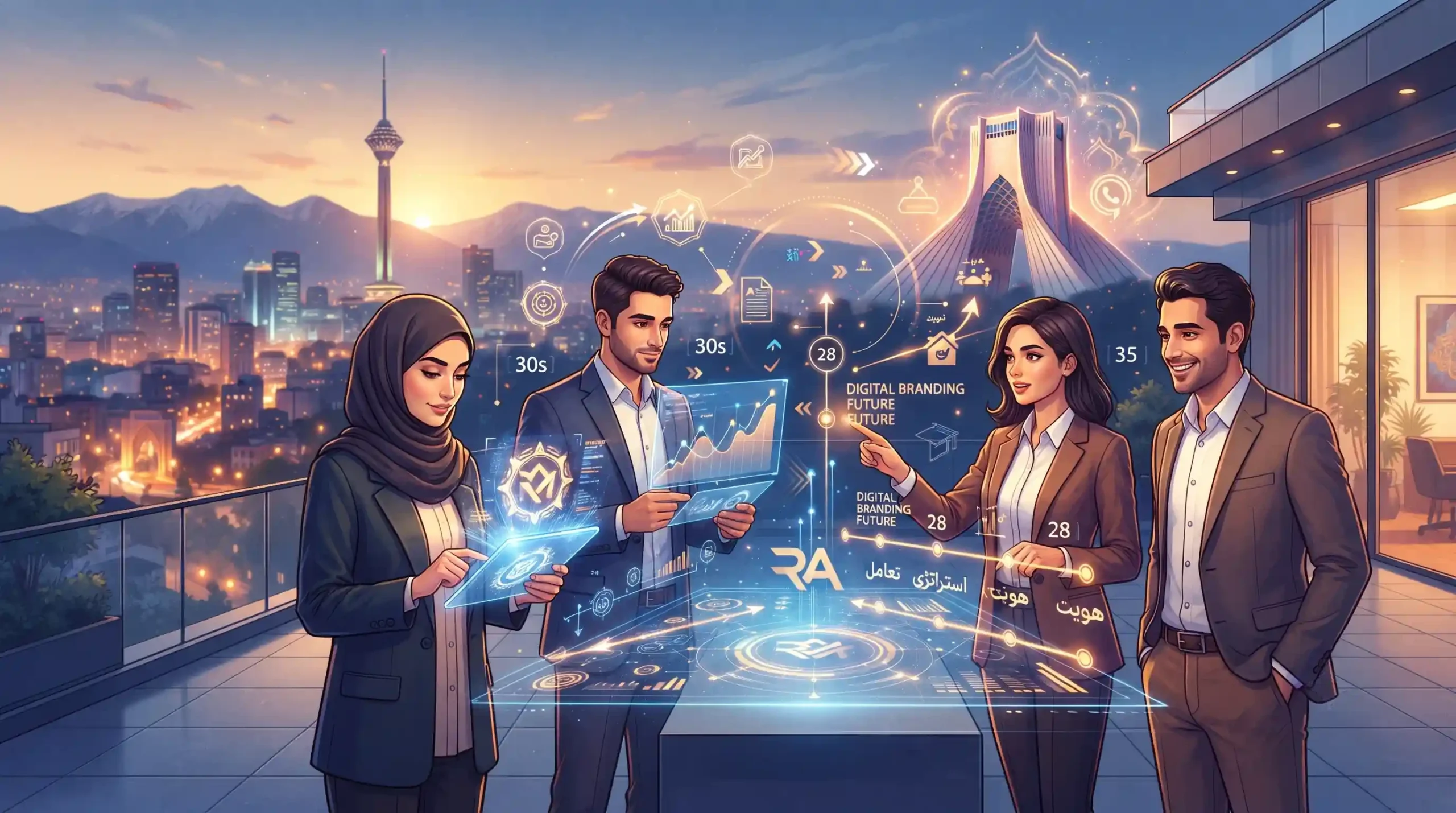 🔮 چشمانداز آینده برندسازی دیجیتال با رسا وب آفرین