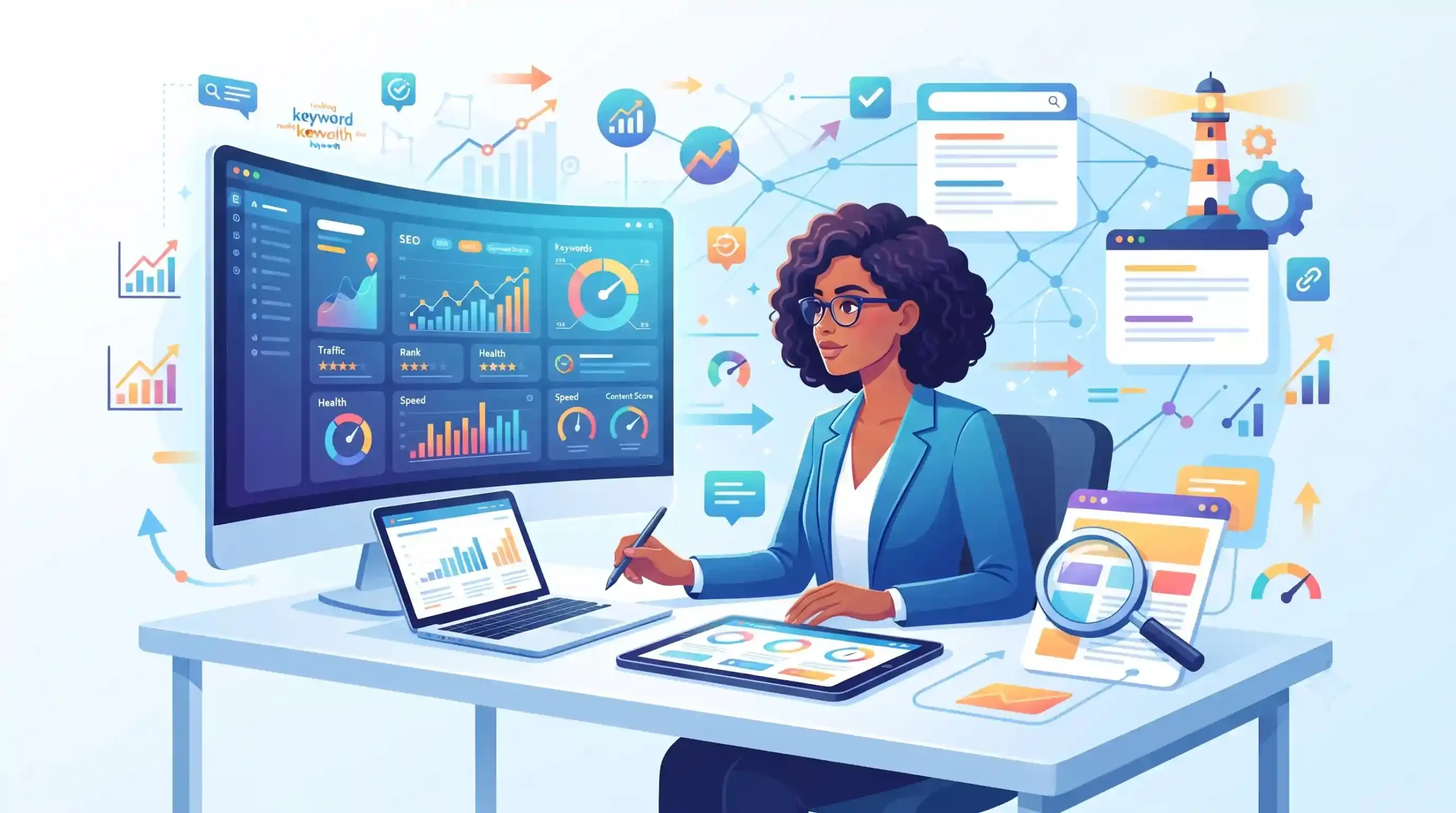 🛠️ ابزارهای کاربردی برای تحلیل و مانیتورینگ سئو داخلی