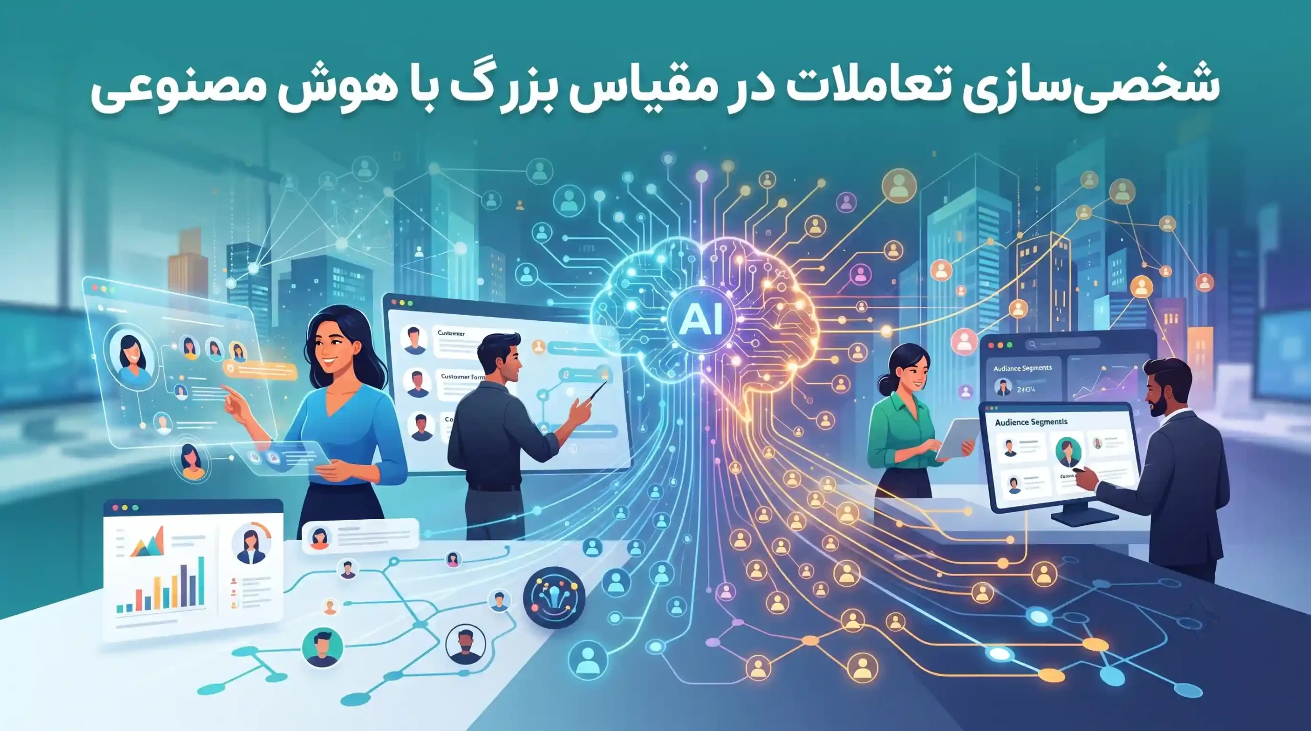 📊 شخصی‌سازی تعاملات در مقیاس بزرگ با هوش مصنوعی