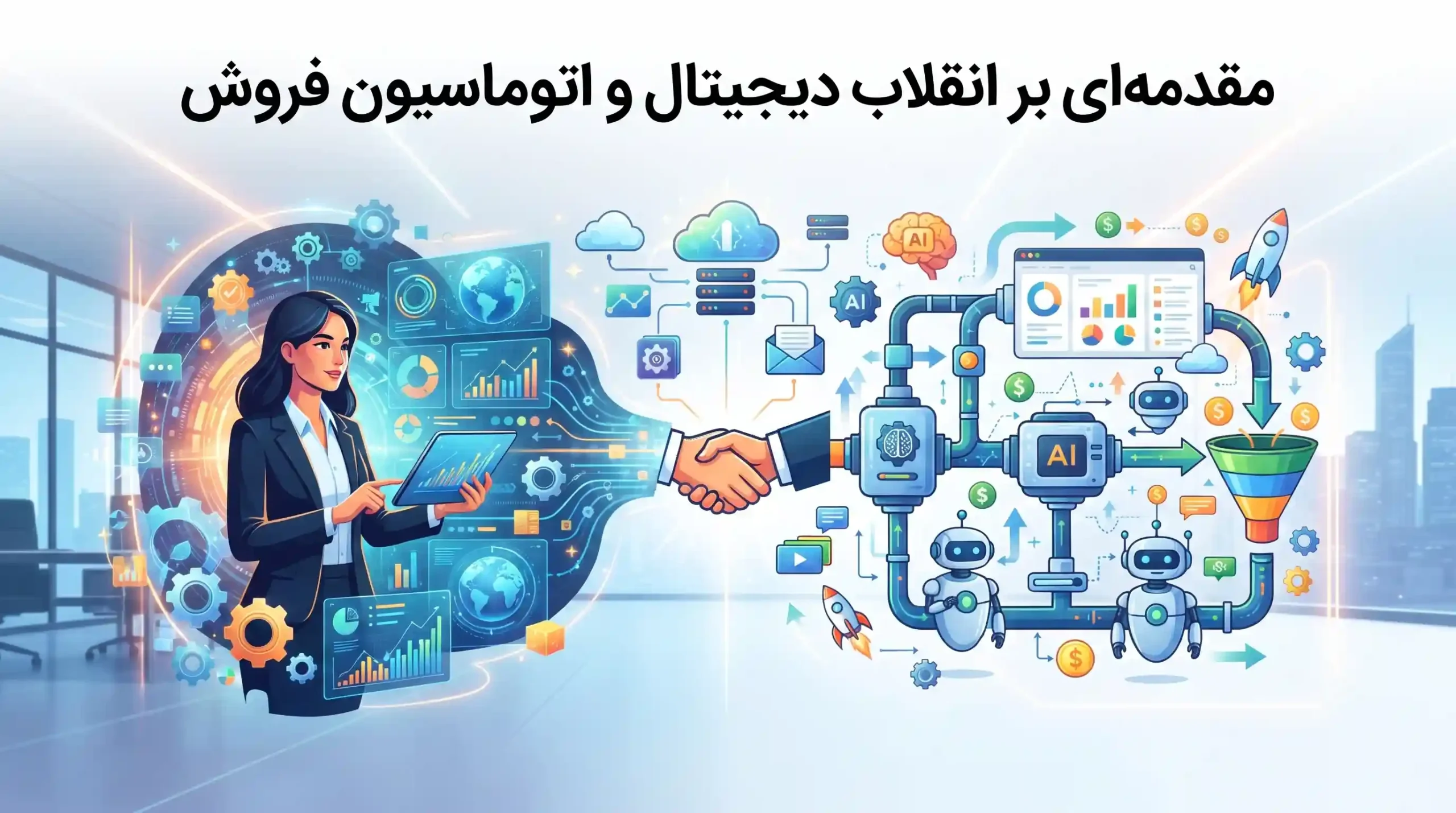 🚀 مقدمهای بر انقلاب دیجیتال و اتوماسیون فروش