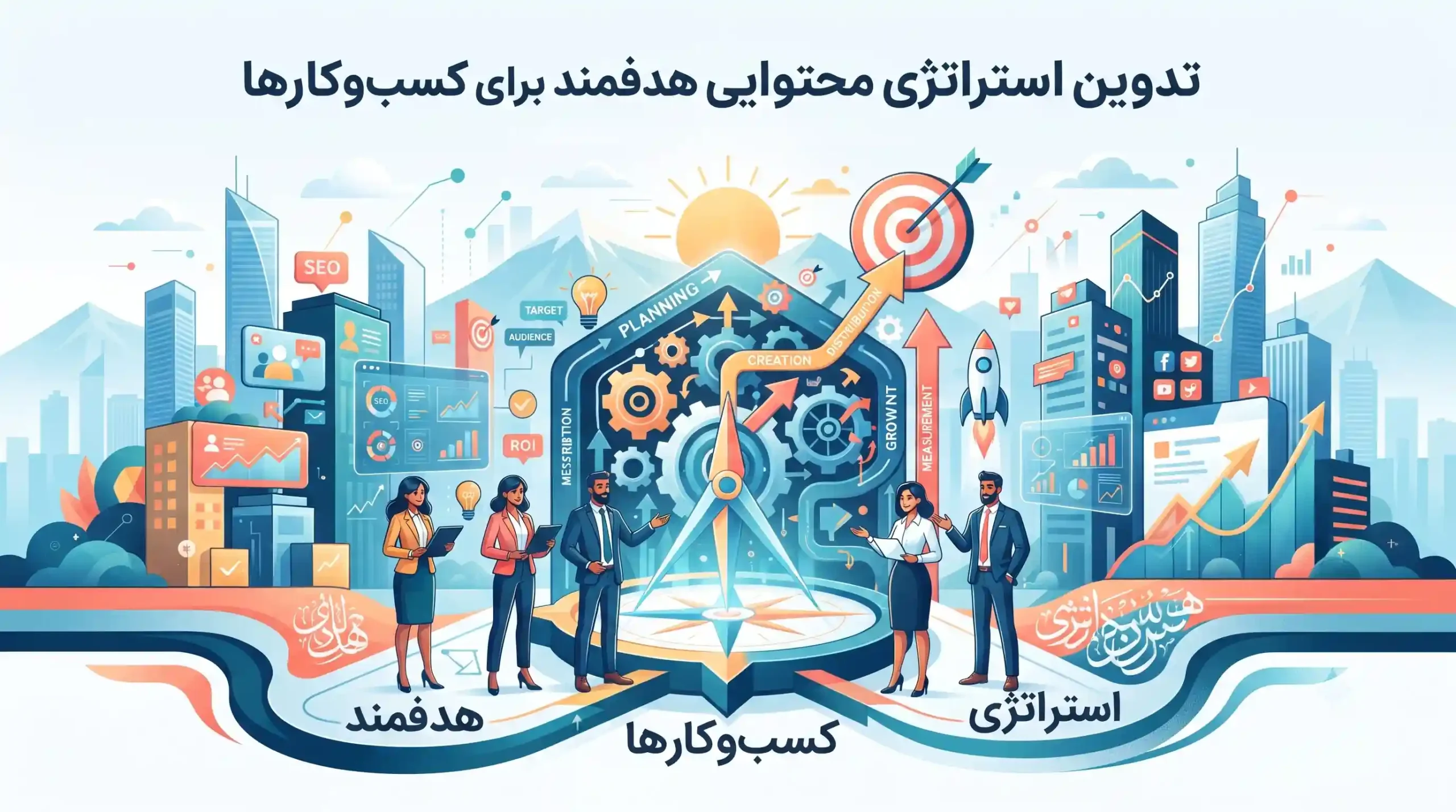 🎯 تدوین استراتژی محتوایی هدفمند برای کسبوکارها