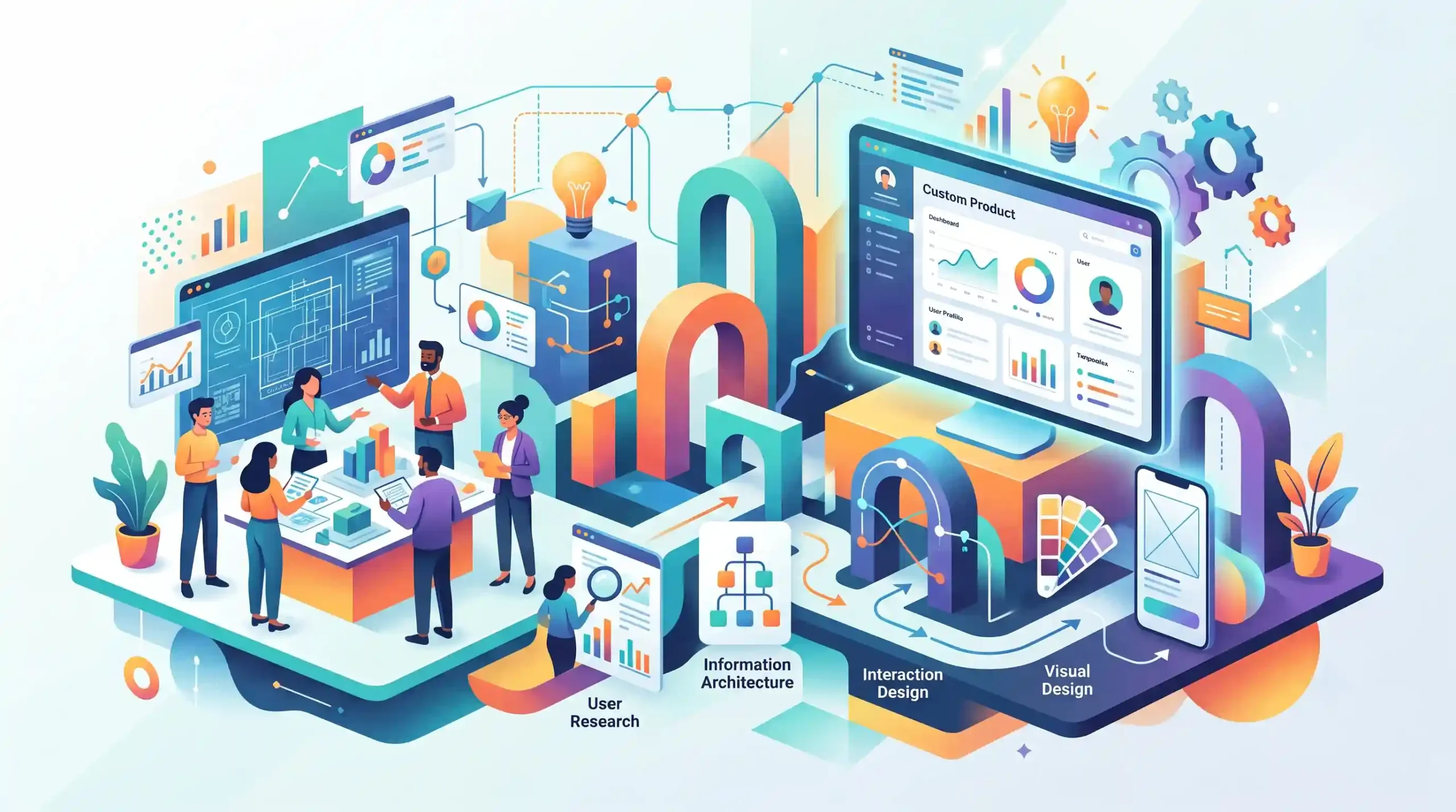 🎯 اصول بنیادی دیزاین رابط و تجربه کاربری در محصولات اختصاصی