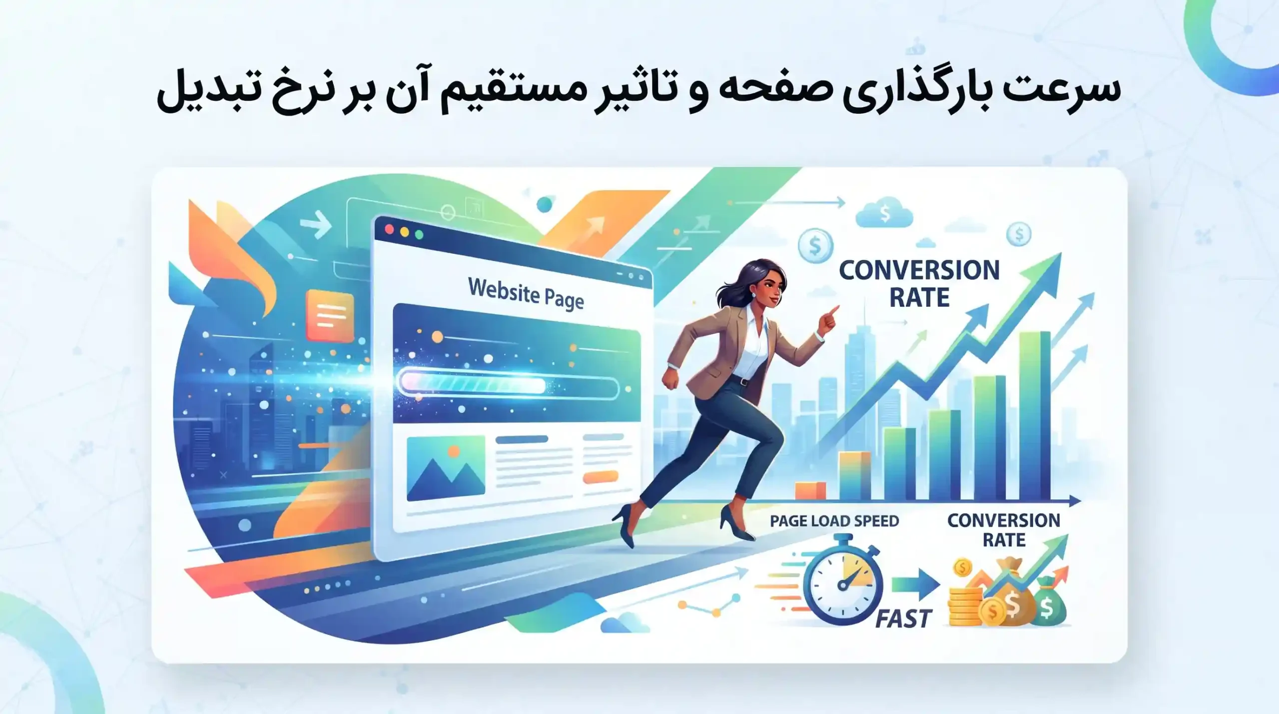🚀 سرعت بارگذاری صفحه و تاثیر مستقیم آن بر نرخ تبدیل