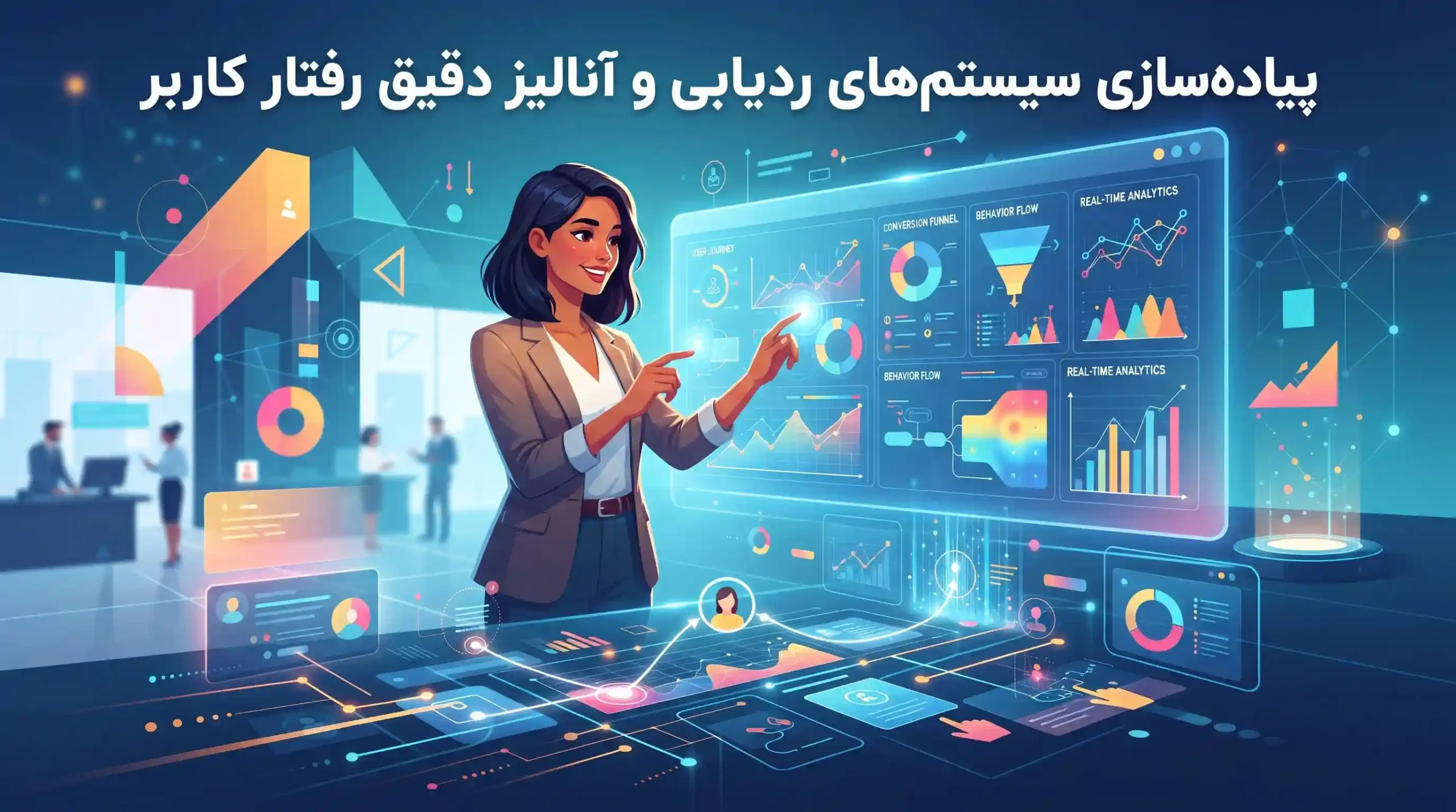 ⚙️ پیاده‌سازی سیستم‌های ردیابی و آنالیز دقیق رفتار کاربر