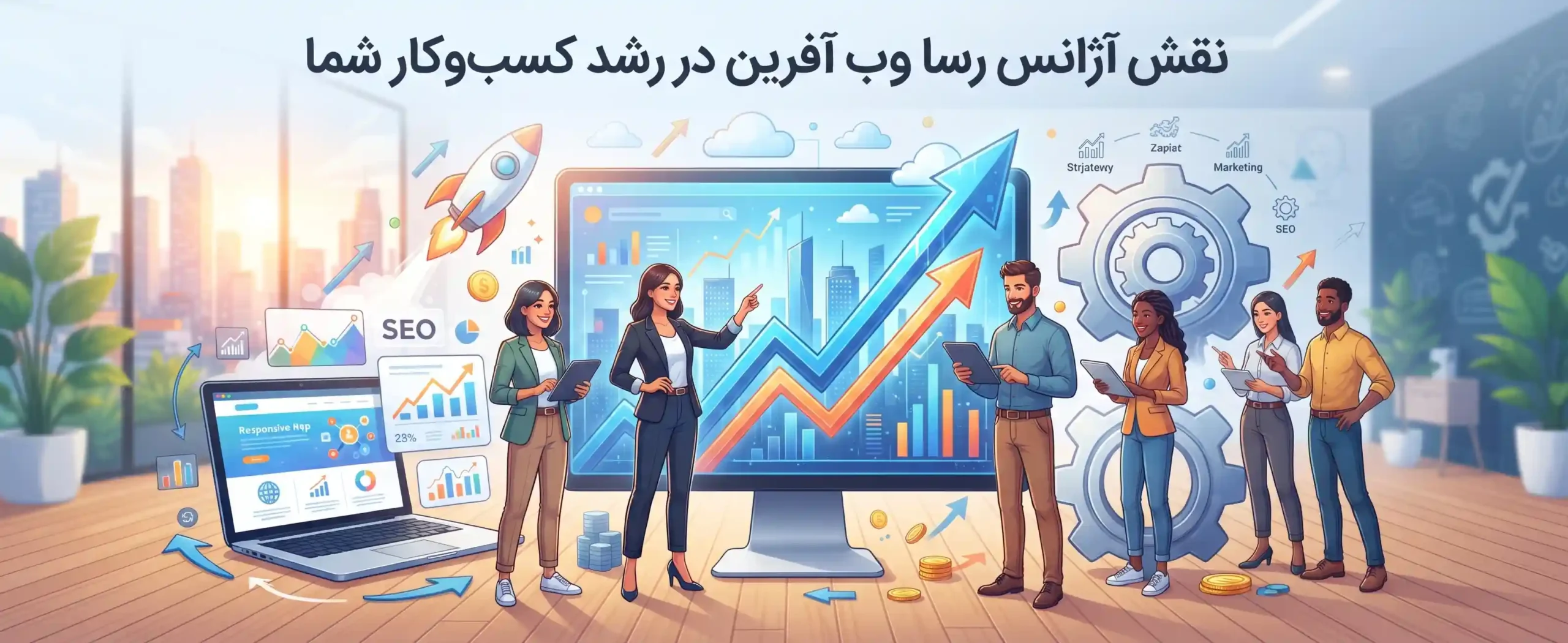 💡 نقش آژانس رسا وب آفرین در رشد کسبوکار شما