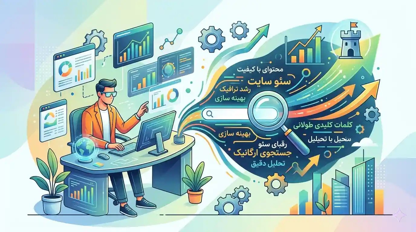 🎯 تکنیک اول سئو تحقیق کلمات کلیدی هدفمند