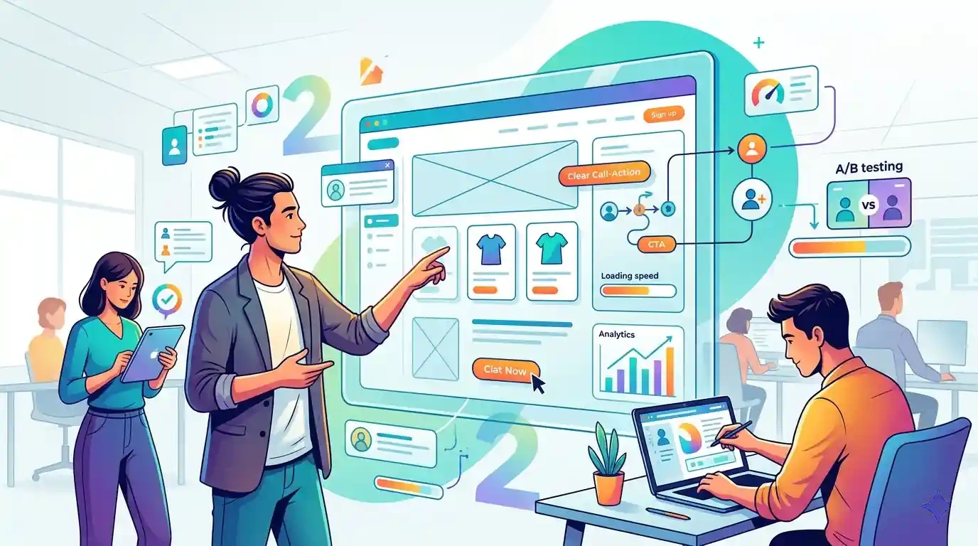💻 تکنیک دوم بهینهسازی تجربه کاربری و طراحی سایت