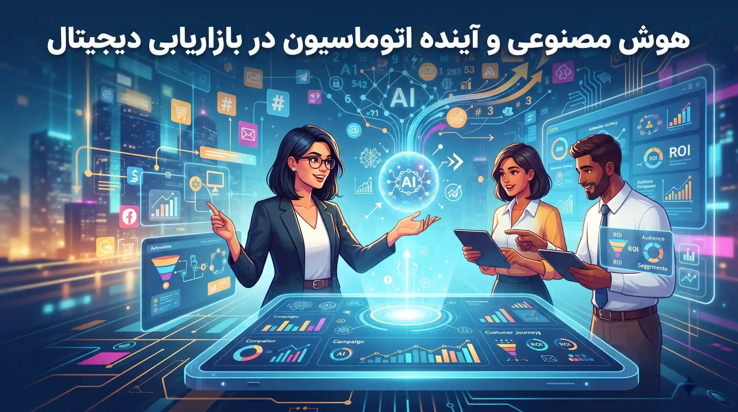 🤖 هوش مصنوعی و آینده اتوماسیون در بازاریابی دیجیتال