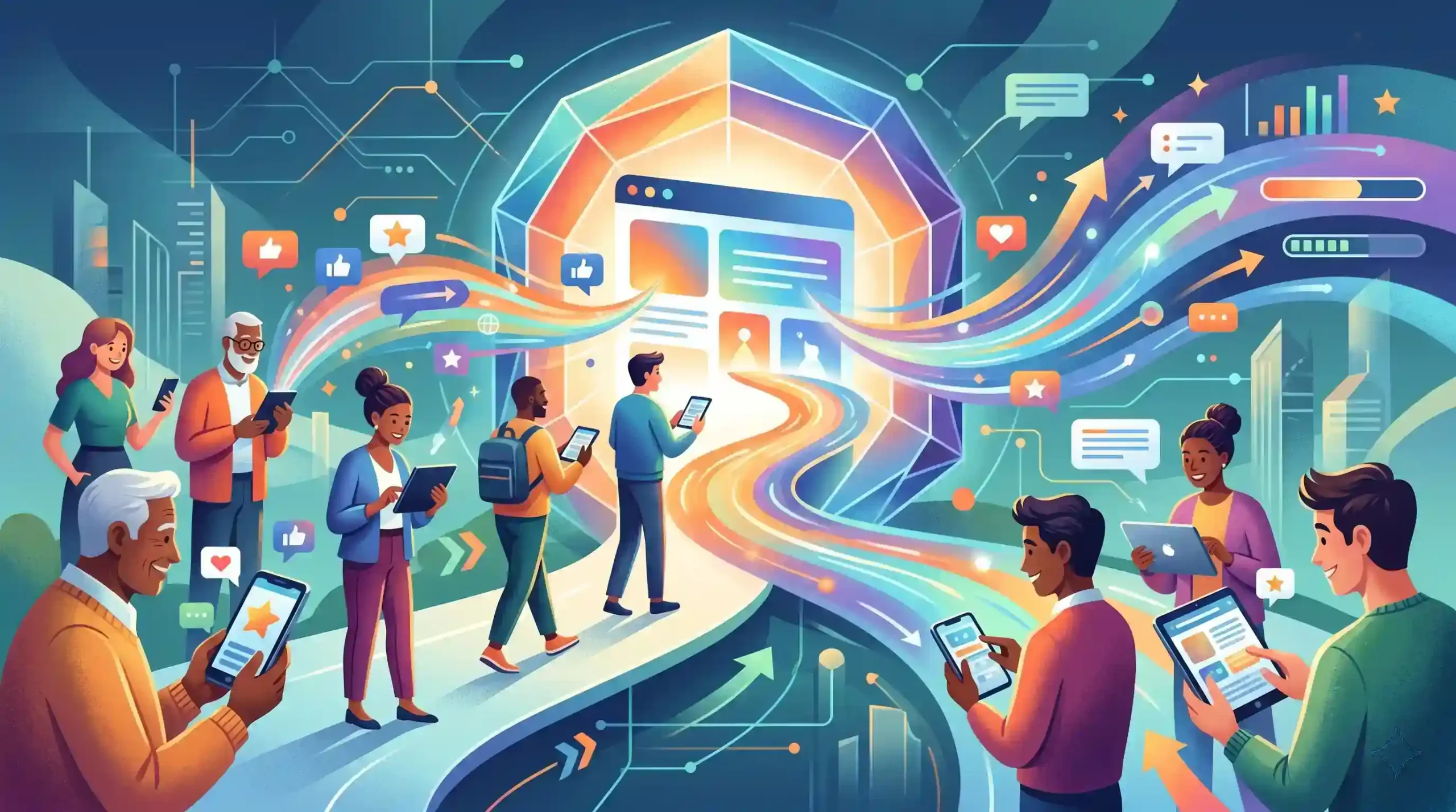 🚀 اهمیت بی بدیل طراحی UI UX وبسایت در جذب و ماندگاری مخاطب