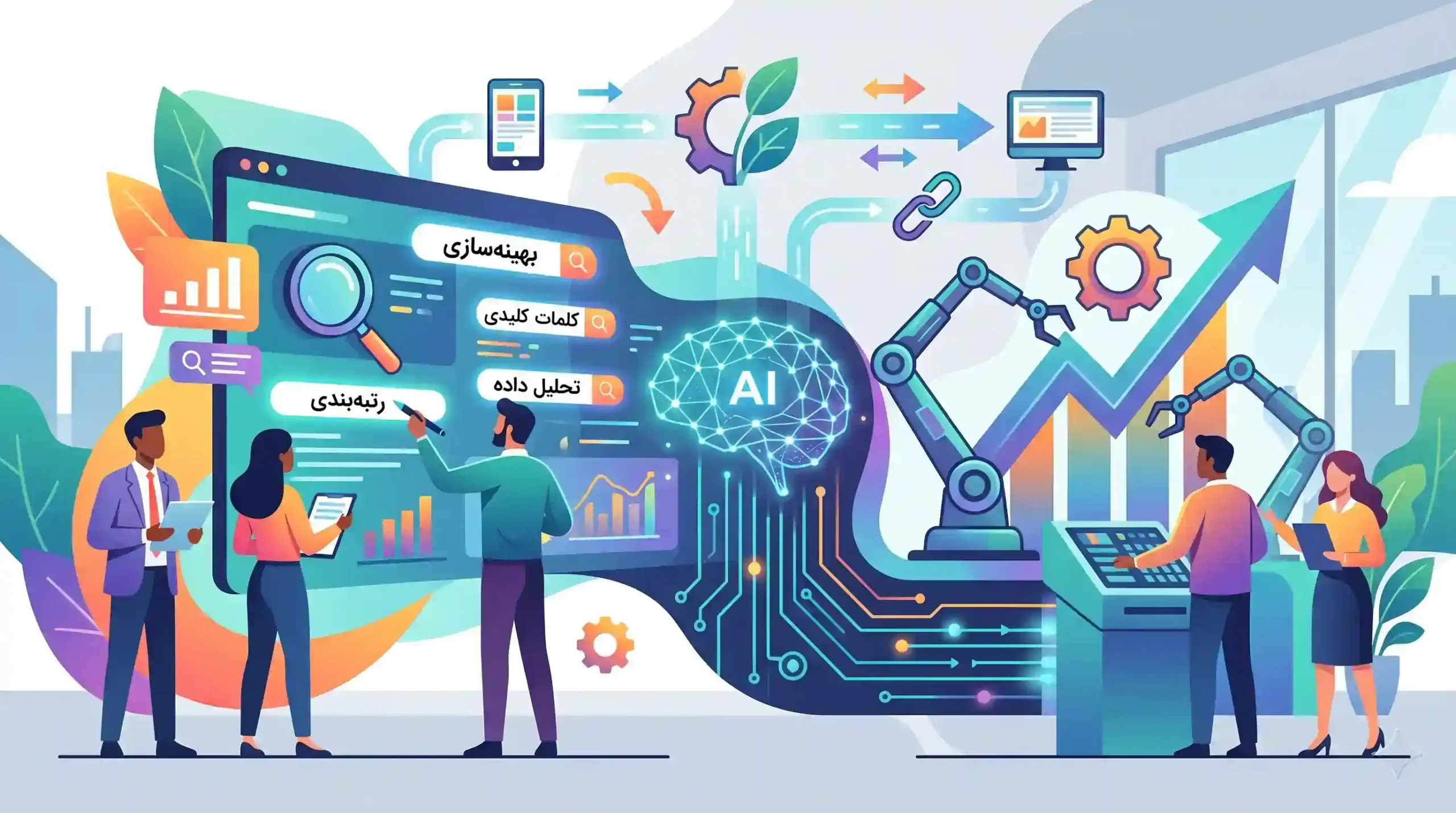 🤖 نقش هوش مصنوعی و اتوماسیون در سئو نوین