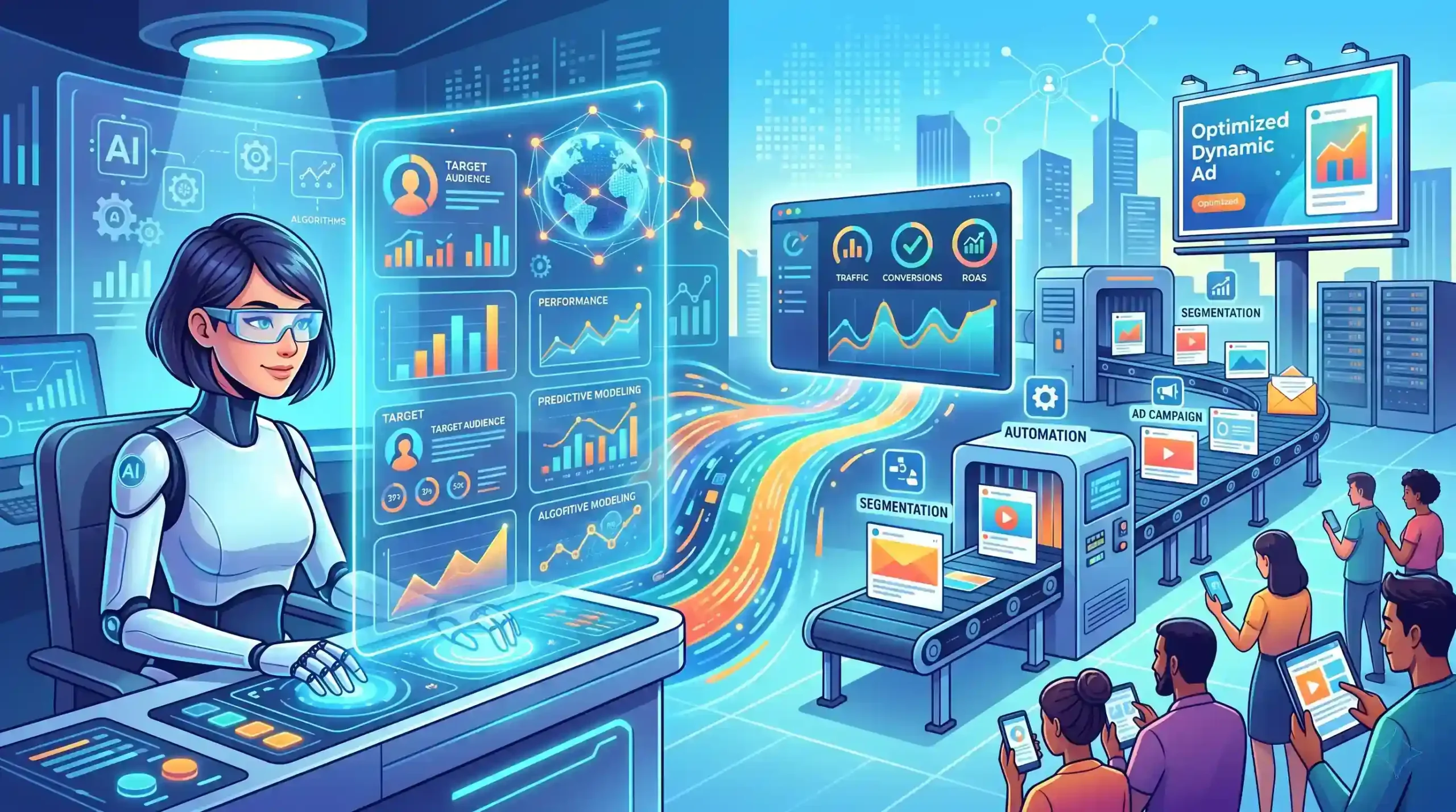🤖 نقش هوش مصنوعی و اتوماسیون در تبلیغات مدرن