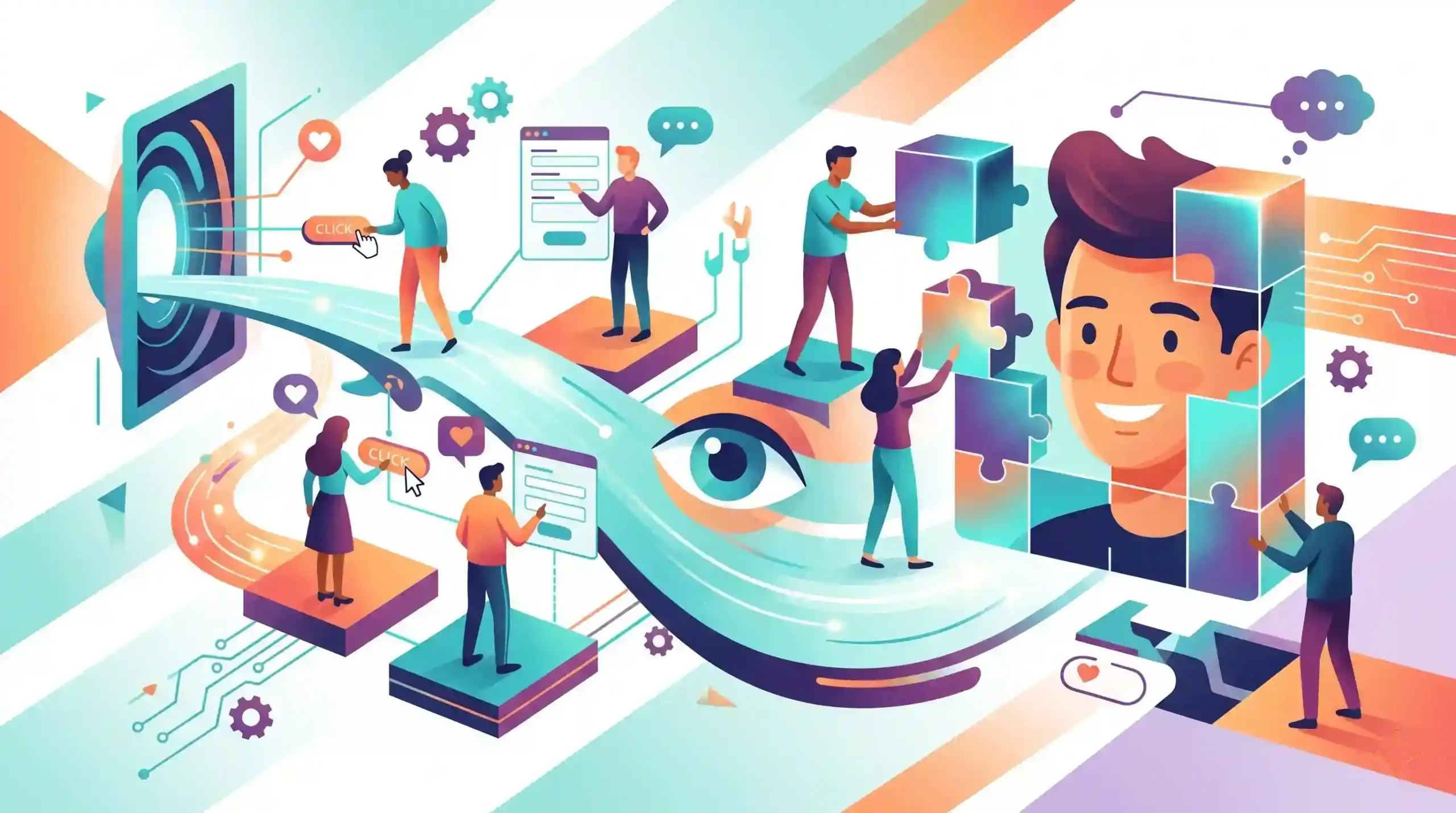 📐 نقش تجربه کاربری (UI/UX) در تثبیت تصویر ذهنی مخاطب