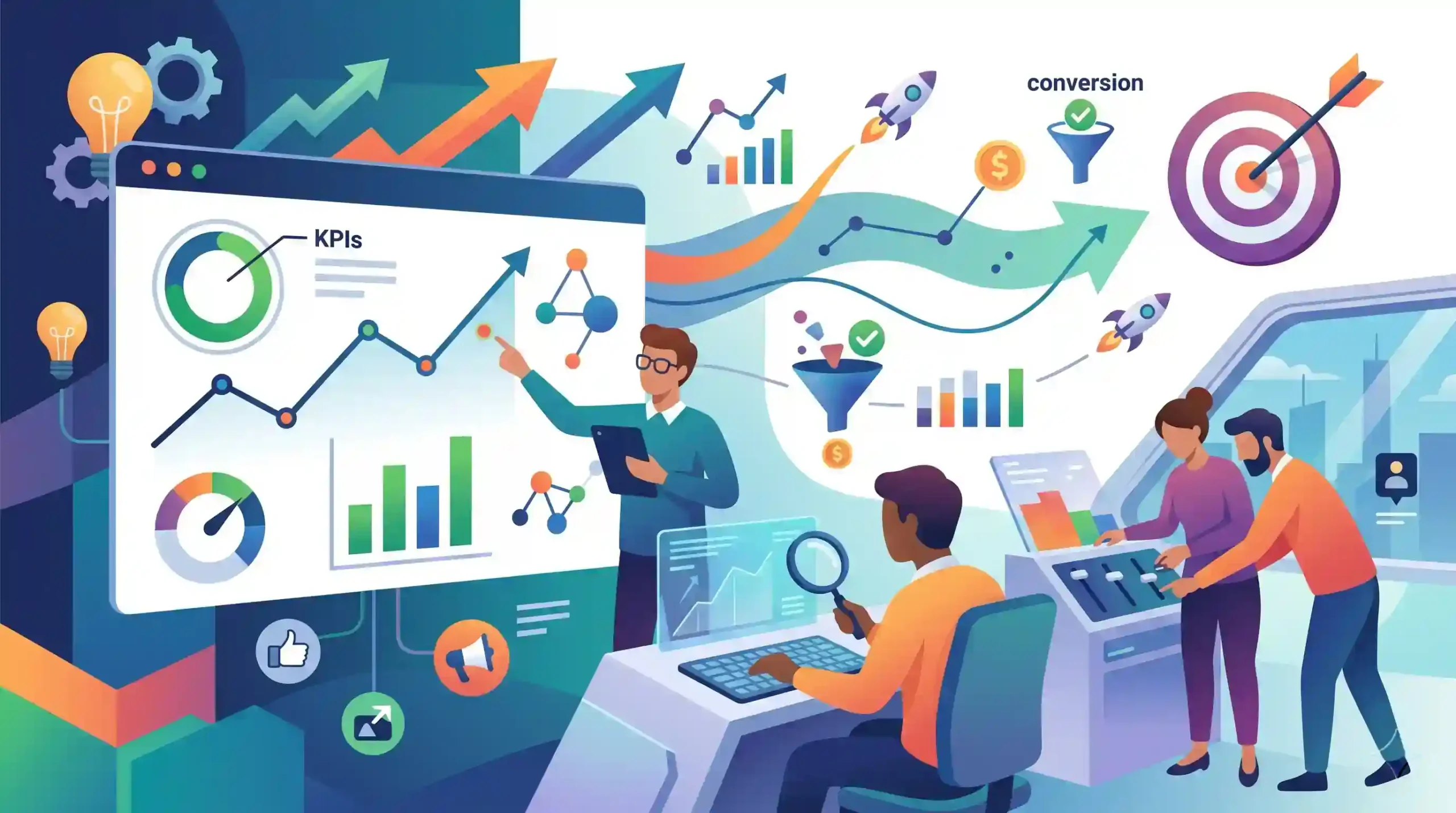 🏆 اندازه گیری موفقیت و مانیتورینگ کمپینهای دیجیتال مارکتینگ با رسا وب آفرین