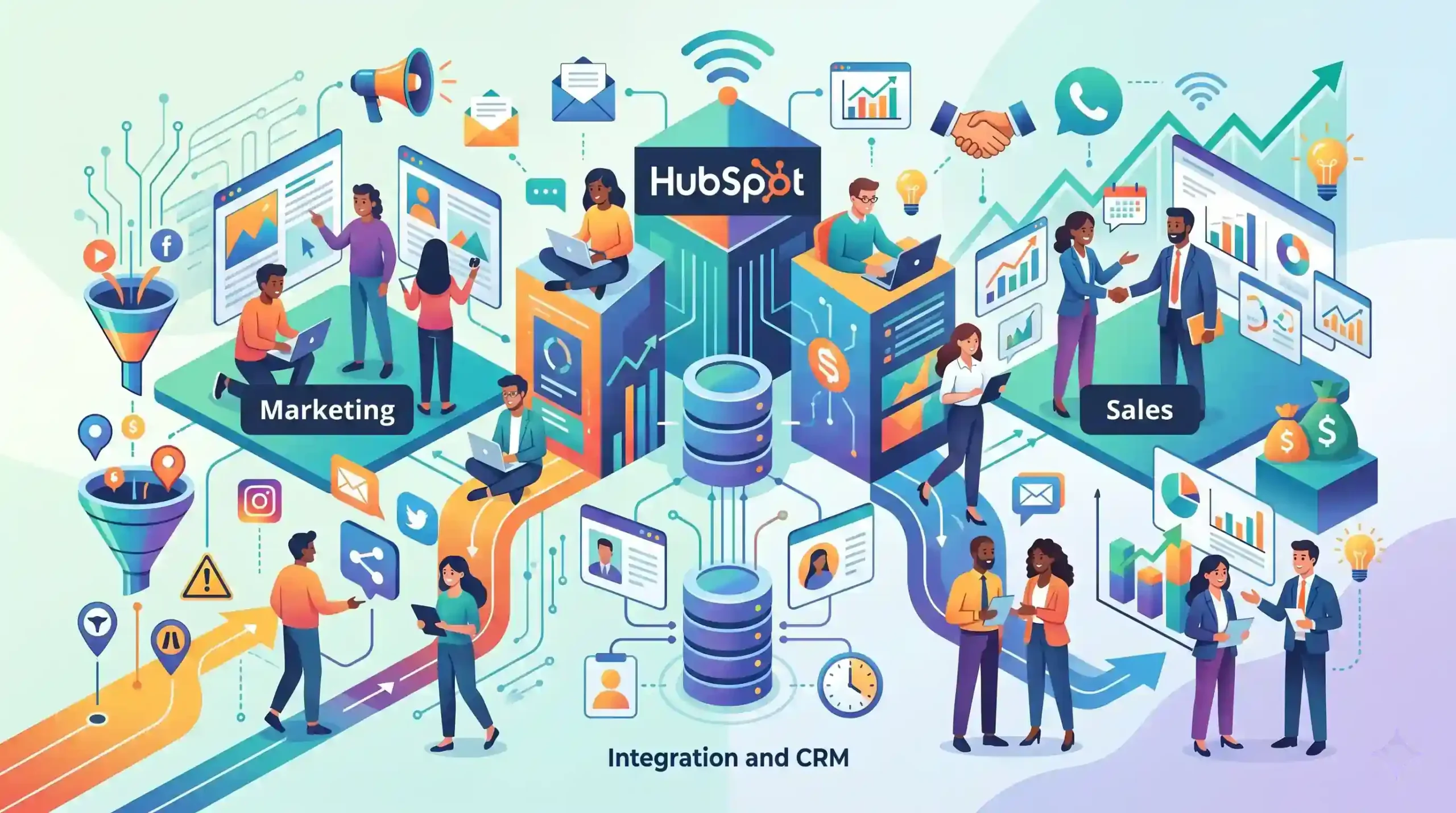 📈 پلتفرم HubSpot ابزاری همهفنحریف برای بازاریابی و فروش درونسو