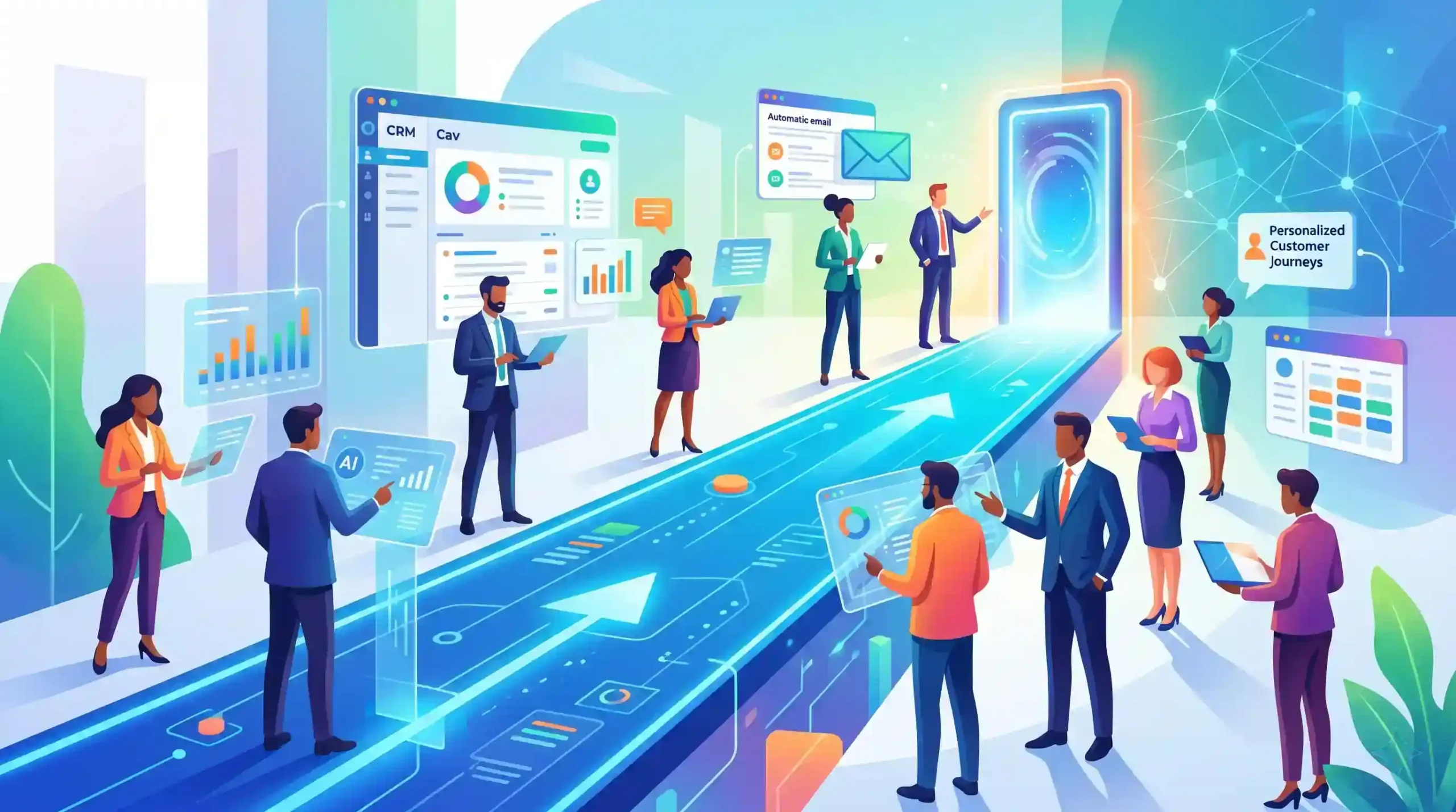🔮 آینده اتوماسیون فروش و نقش رسا وب آفرین در این مسیر