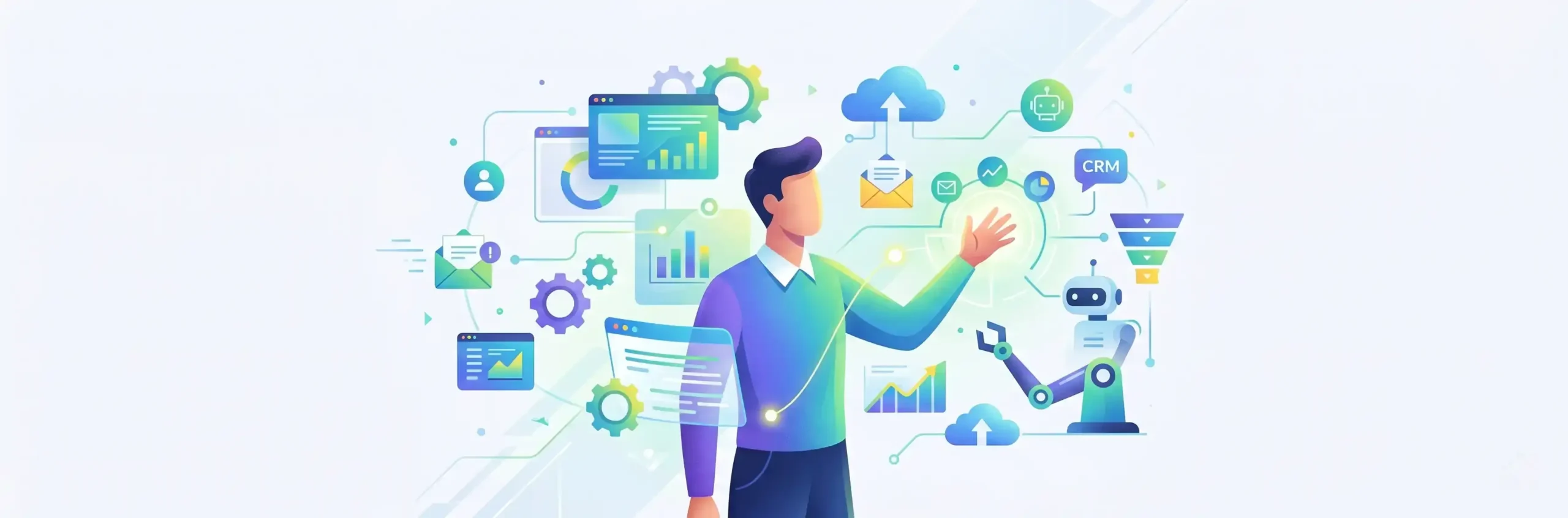 🛠️ ابزارها و پلتفرمهای کلیدی برای پیادهسازی اتوماسیون فروش