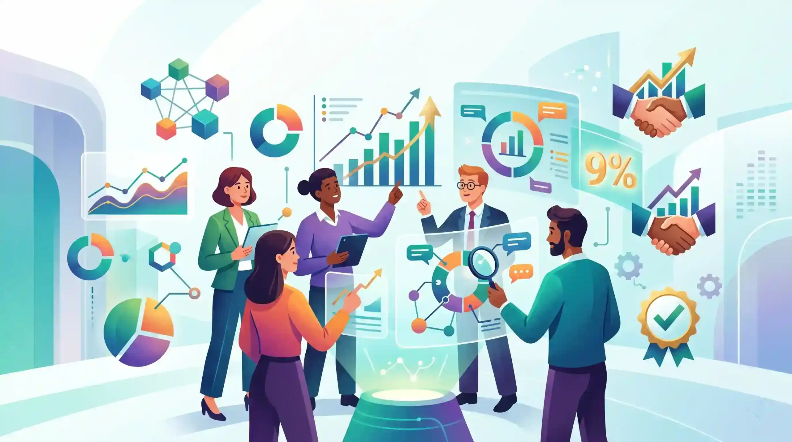 📈 تحلیل شاخصهای کلیدی عملکرد و ارزیابی موفقیت تعاملات