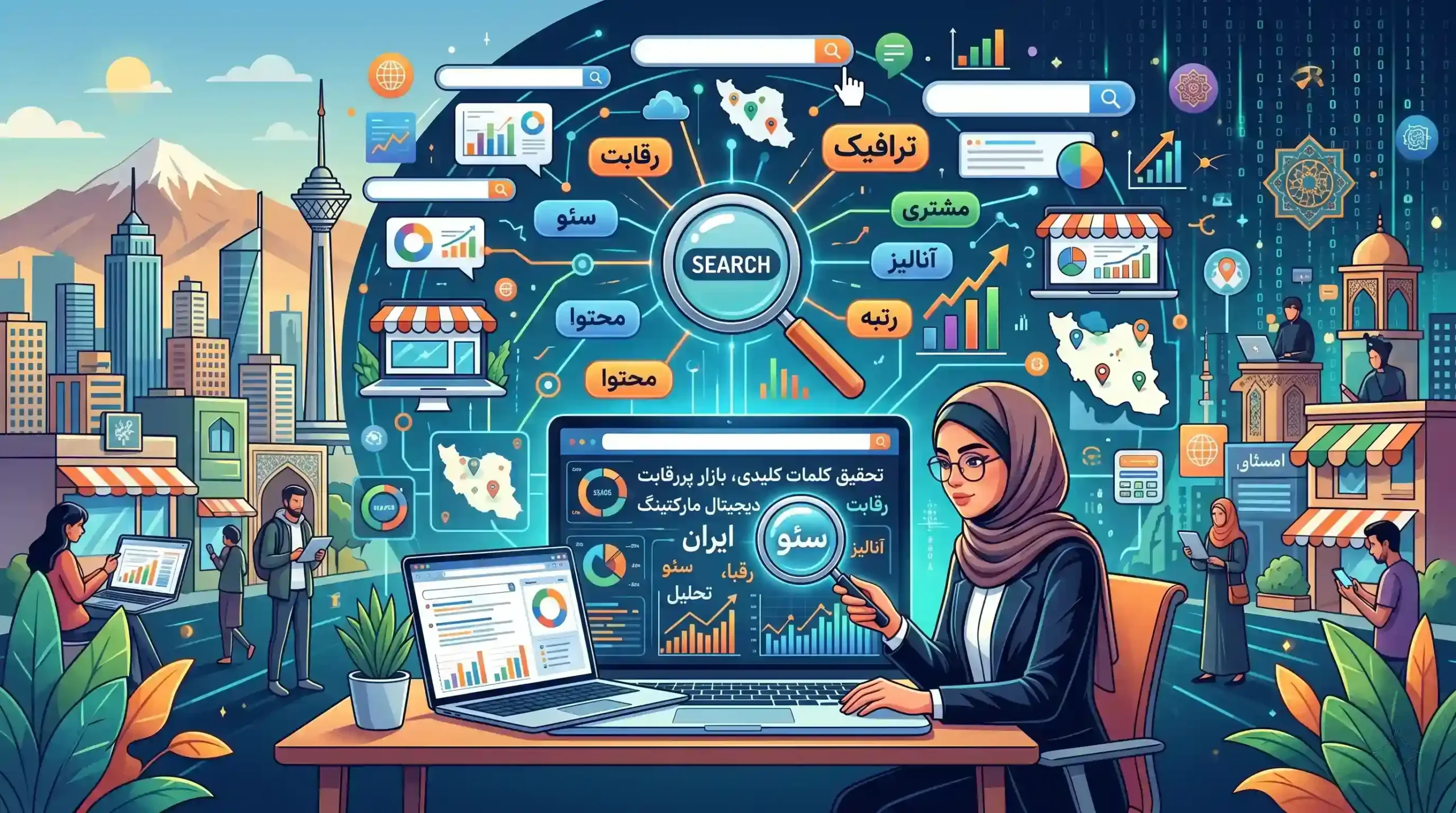 🚀 اهمیت تحقیق کلمات کلیدی در بازار پررقابت ایران