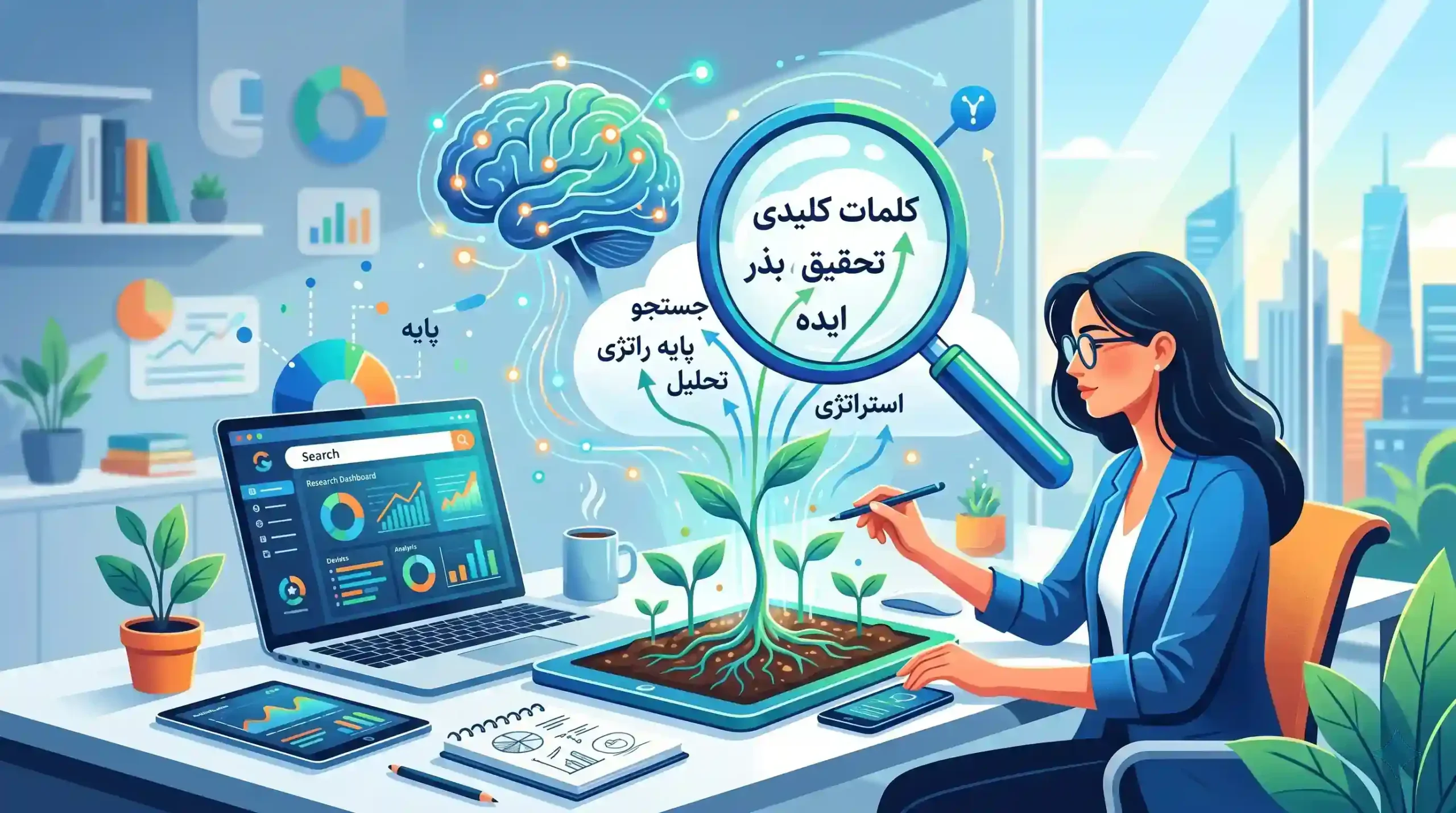 🌱 چگونگی یافتن کلمات کلیدی بذر برای شروع فرآیند