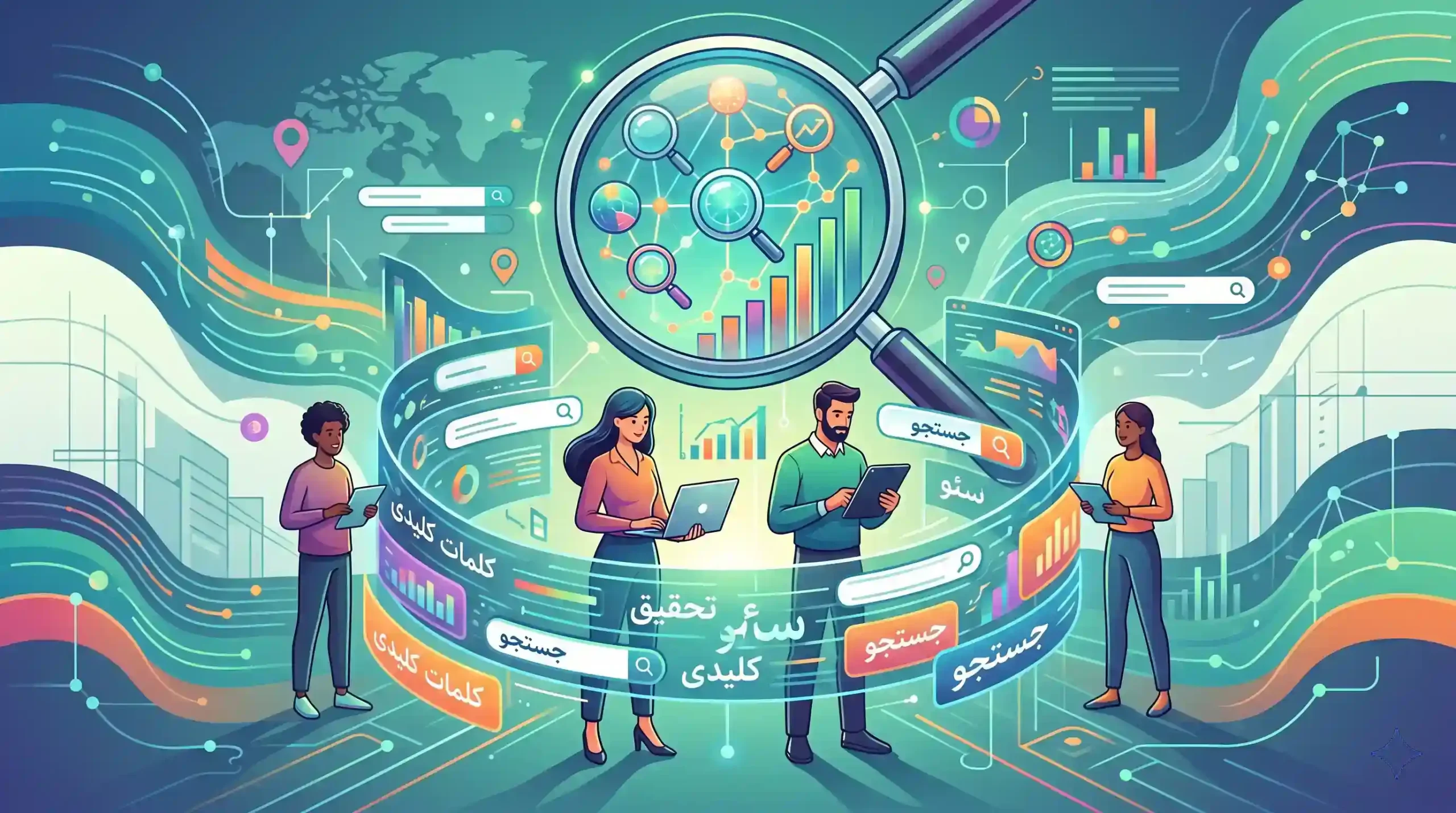 💡 ترفندهای پیشرفته گوگل کیورد ریسرچ برای وب فارسی