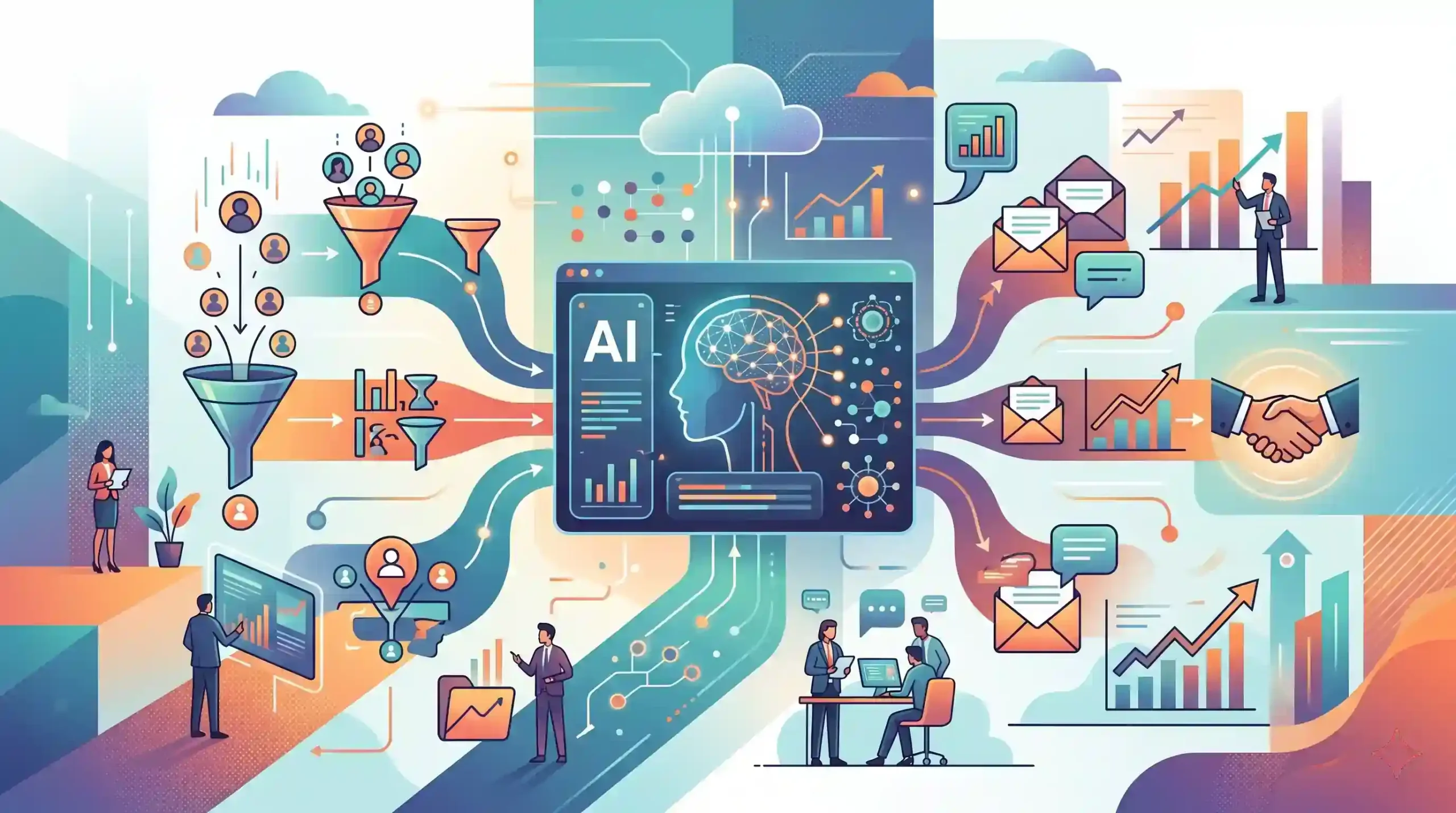 🧠 نقش هوش مصنوعی و یادگیری ماشین در آینده اتوماسیون فروش