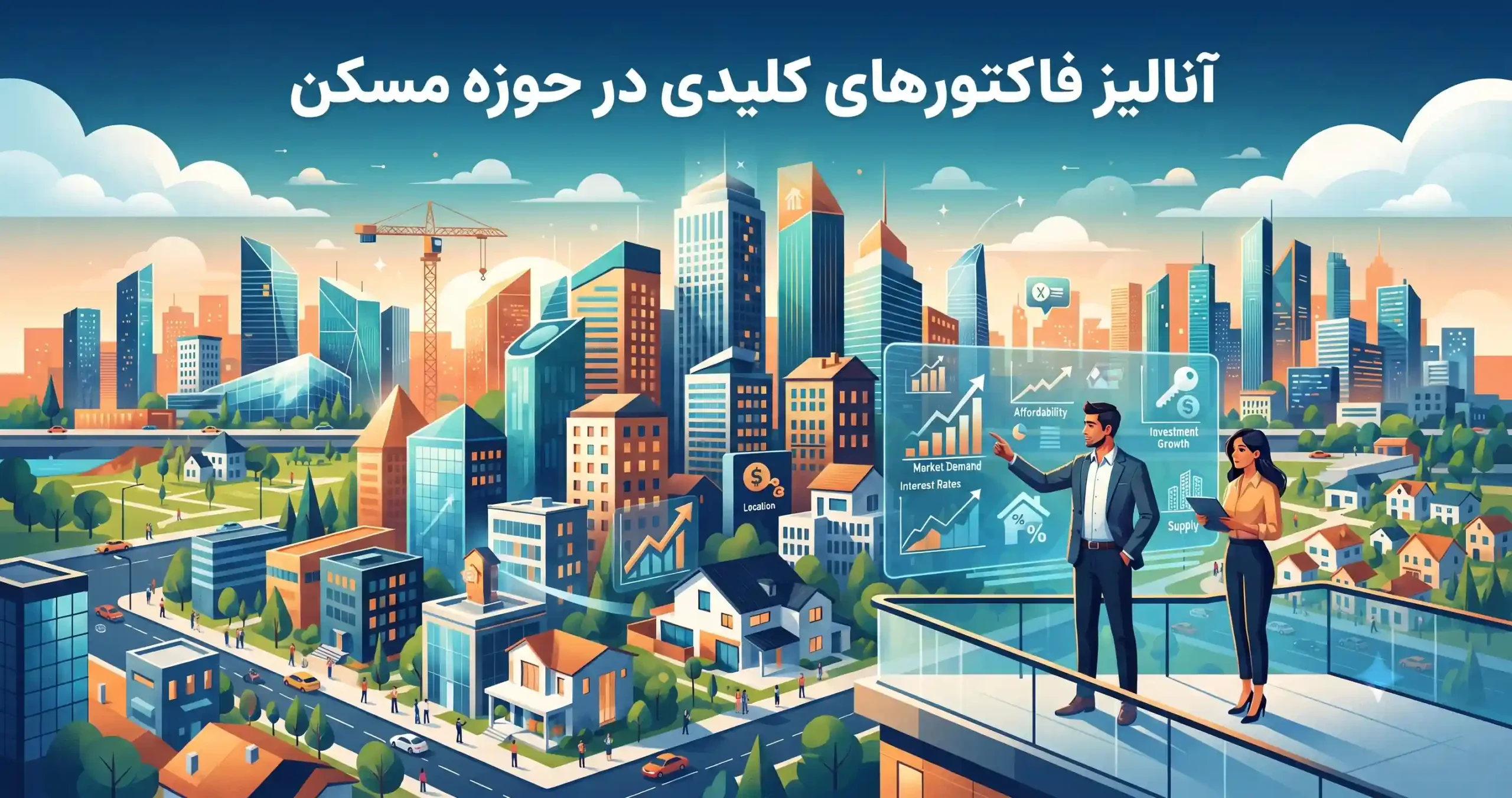 📊 آنالیز فاکتورهای کلیدی در حوزه مسکن