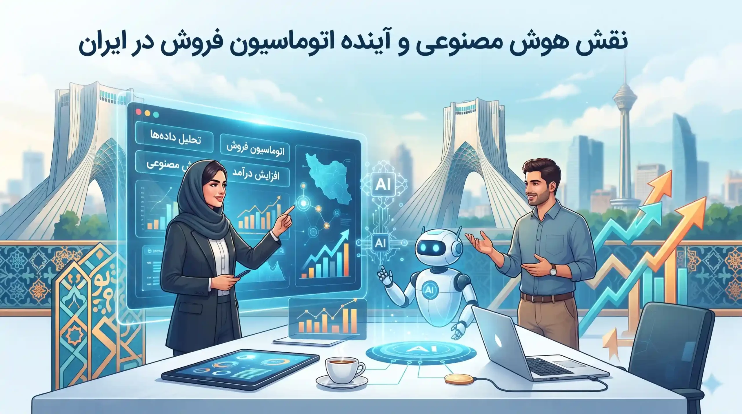 🔮 نقش هوش مصنوعی و آینده اتوماسیون فروش در ایران
