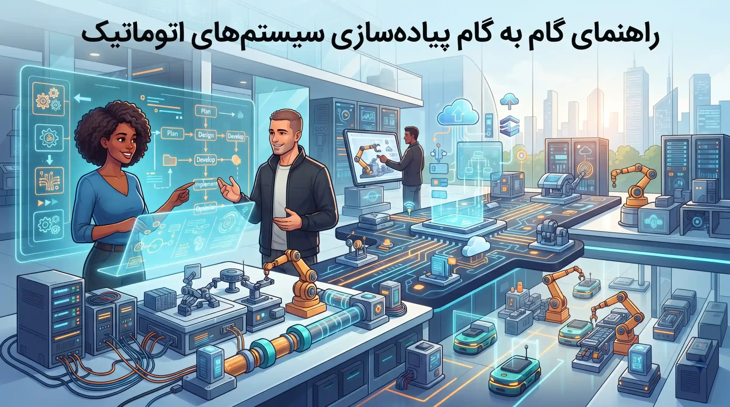 📋 راهنمای گام به گام پیادهسازی سیستمهای اتوماتیک