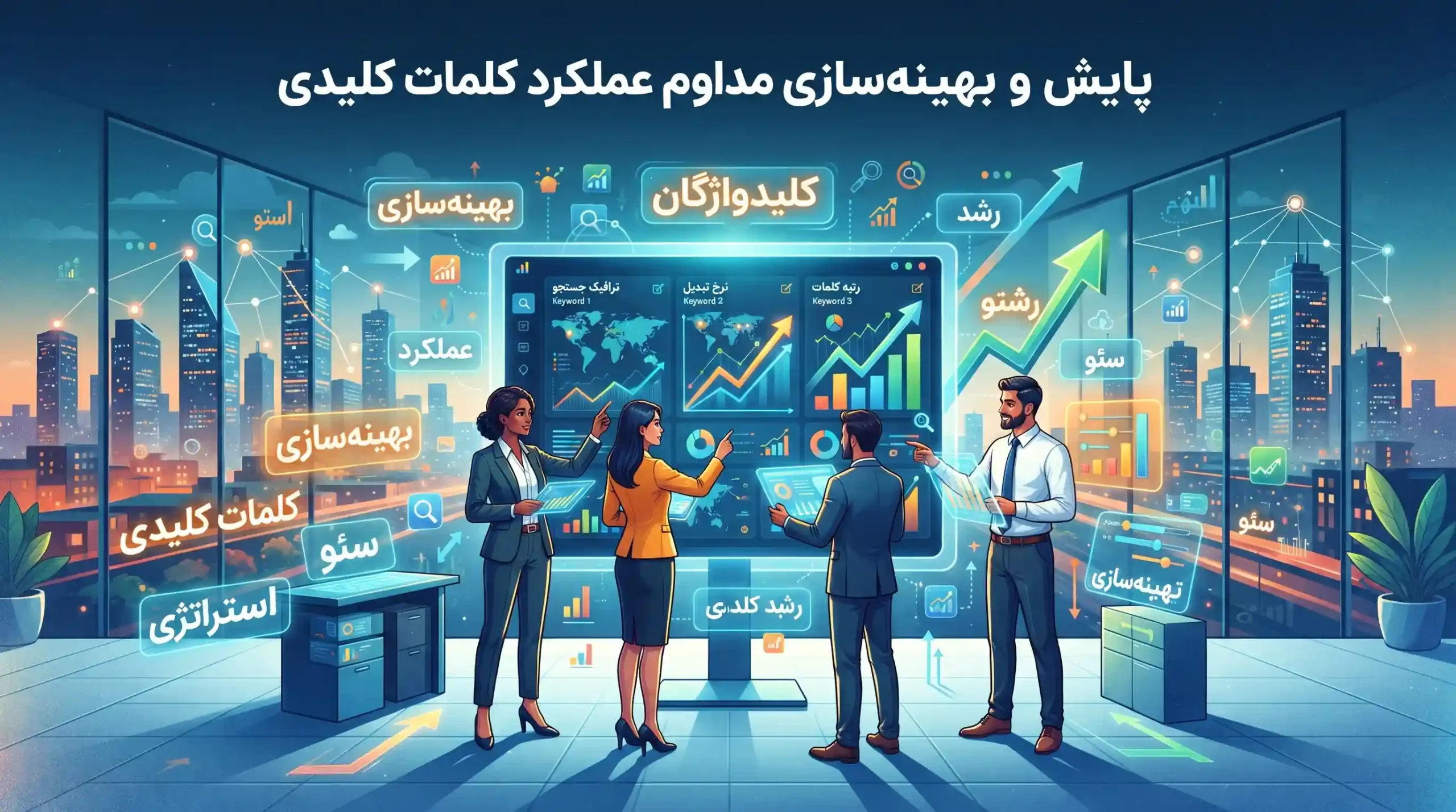 🏁 پایش و بهینهسازی مداوم عملکرد کلمات کلیدی