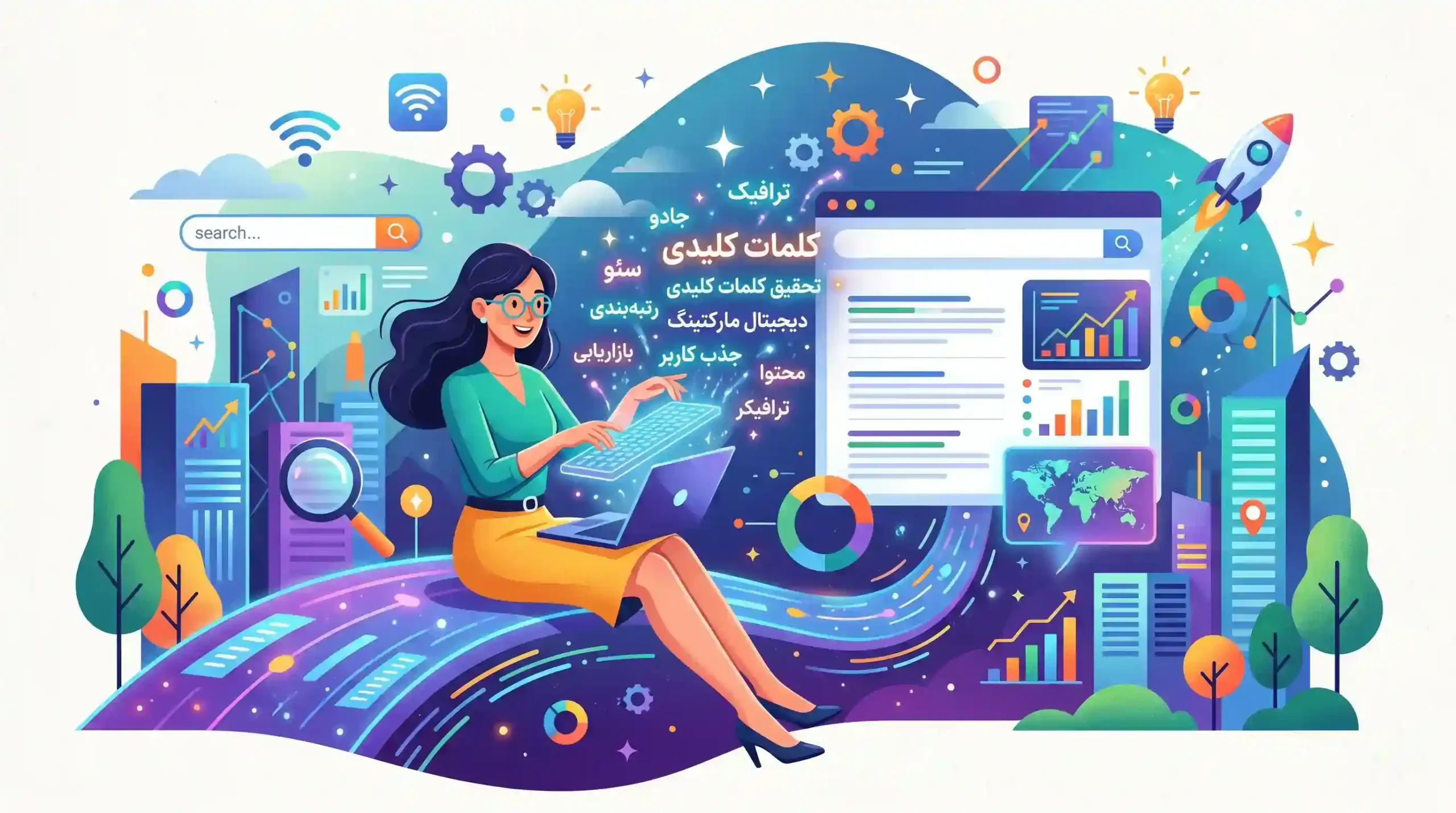 🚀 مقدمه‌ای بر جادوی کلمات کلیدی در دنیای دیجیتال مارکتینگ