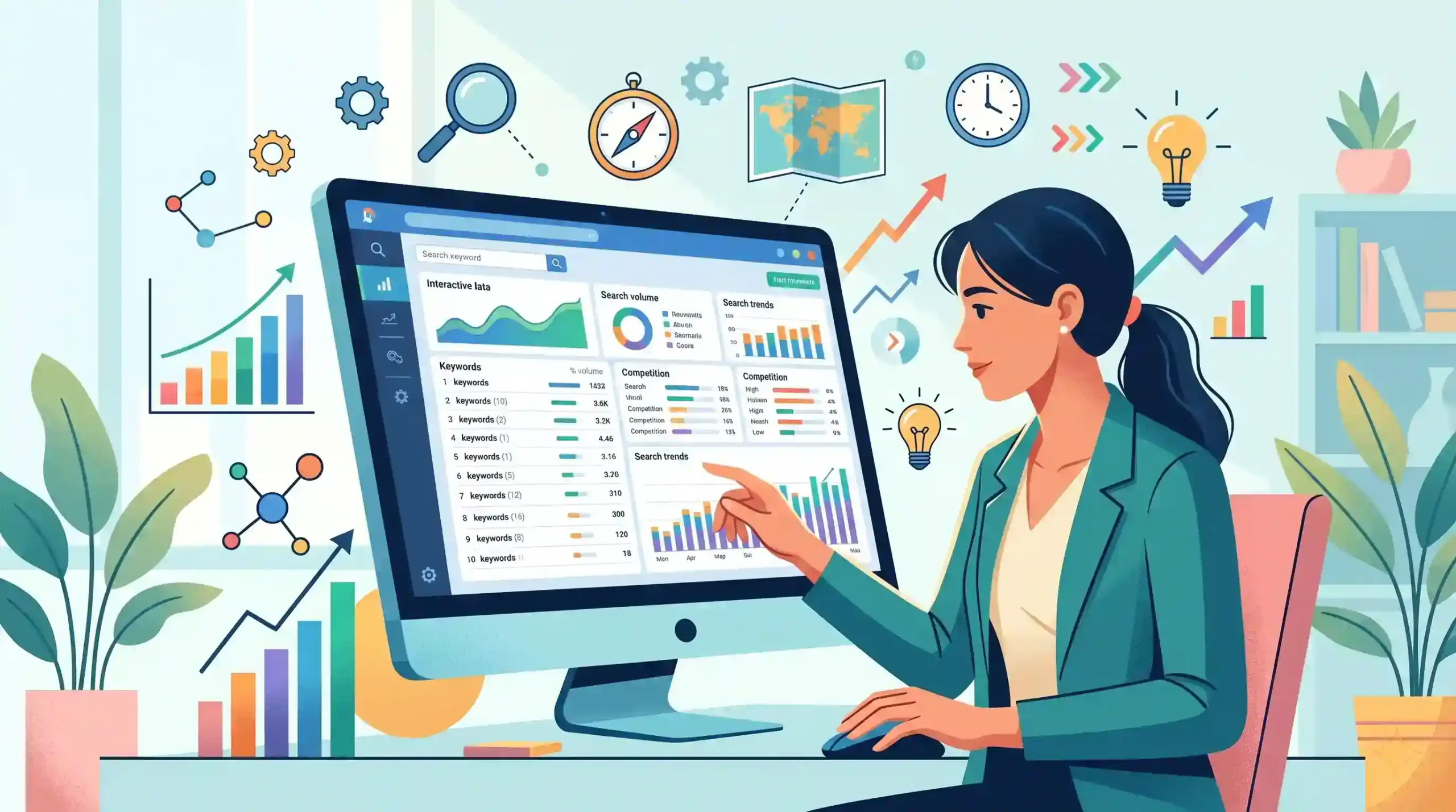 📈 گام اول در آموزش کار با گوگل کیورد پلانر