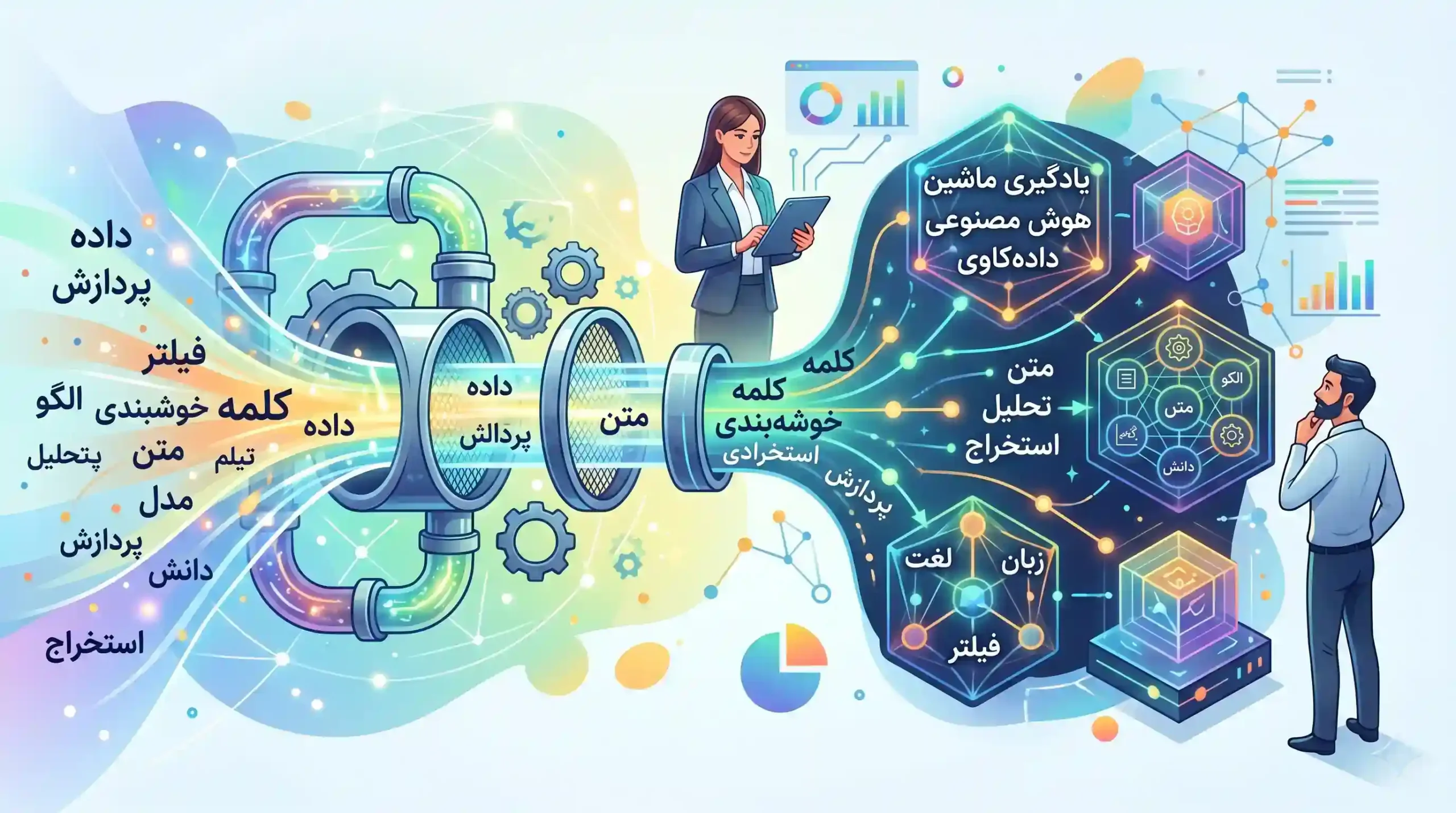 🛠️ تکنیک‌های پیشرفته فیلتر کردن و خوشه‌بندی کلمات