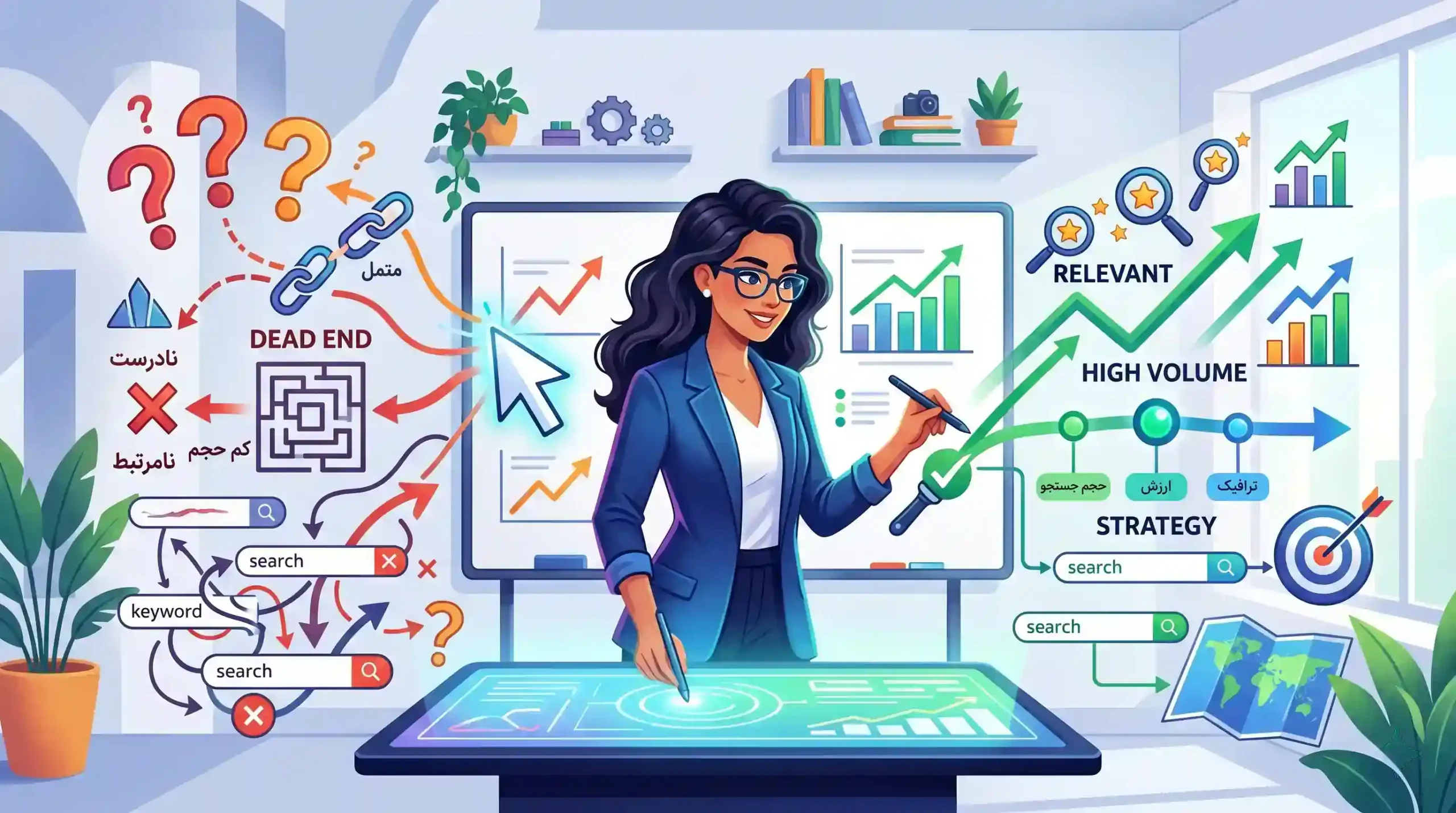 🛠️ خطاهای رایج در تحقیق کلمات کلیدی و نحوه اصلاح آنها