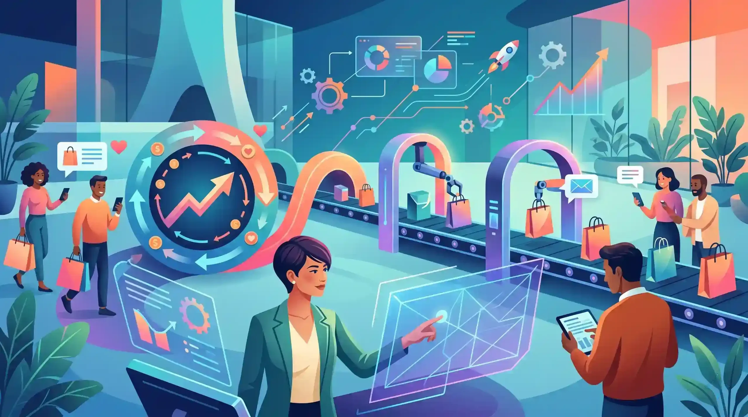 🚀 مقدمه‌ای بر افزایش فروش تکراری و نقش اتوماسیون