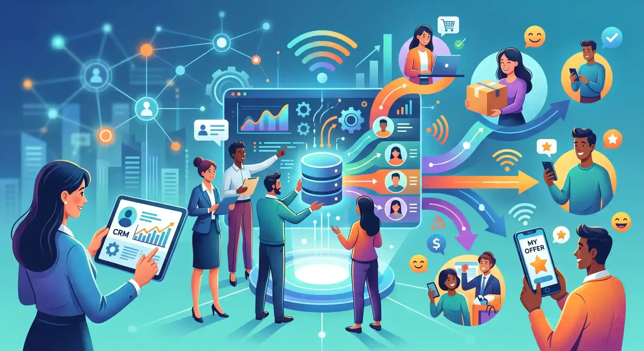 👤 نقش سیستم‌های CRM در شخصی‌سازی تجربه مشتری
