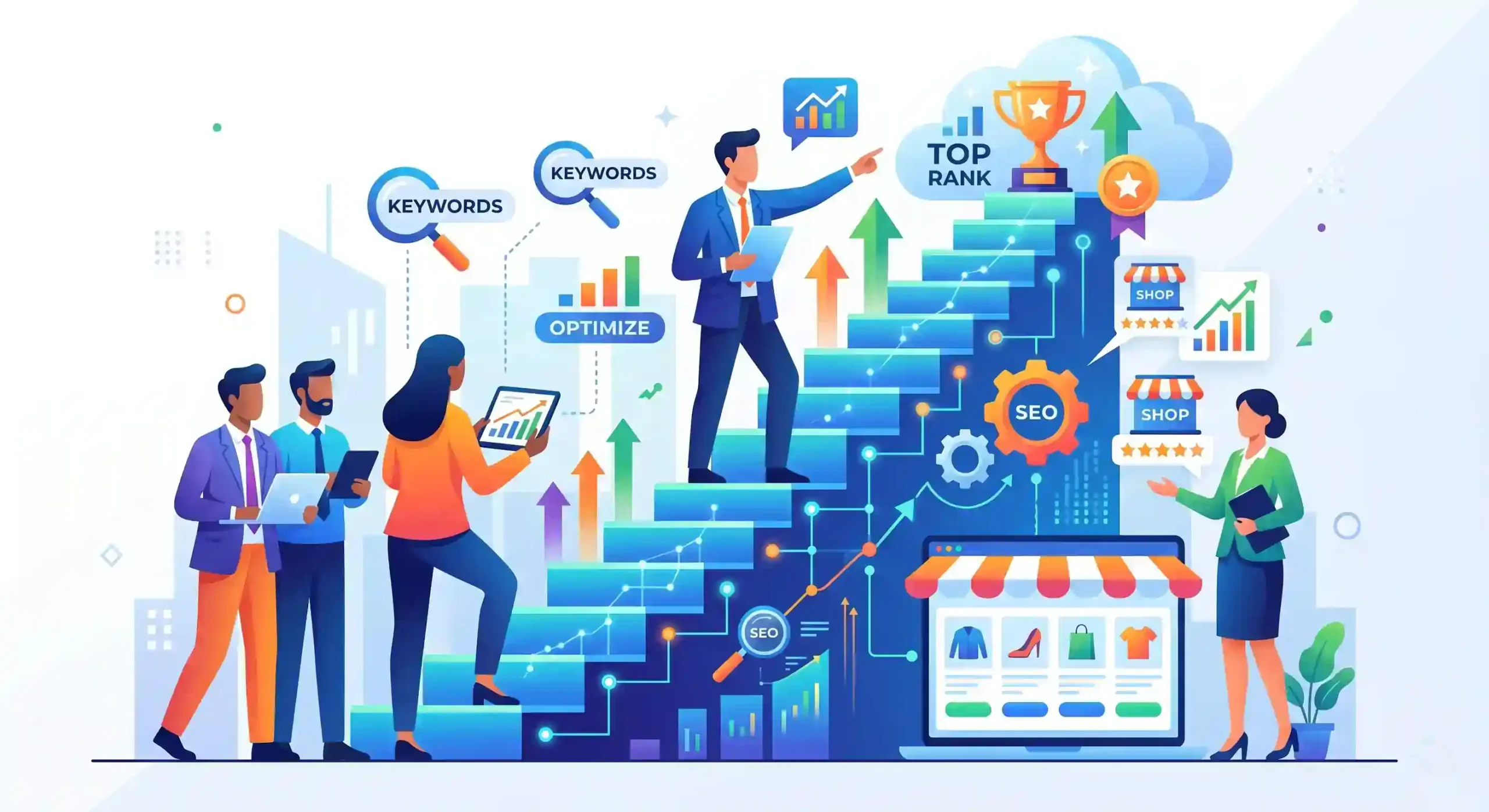 🚀 توسعه استراتژی سئوی فروشگاه با رسا وب آفرین