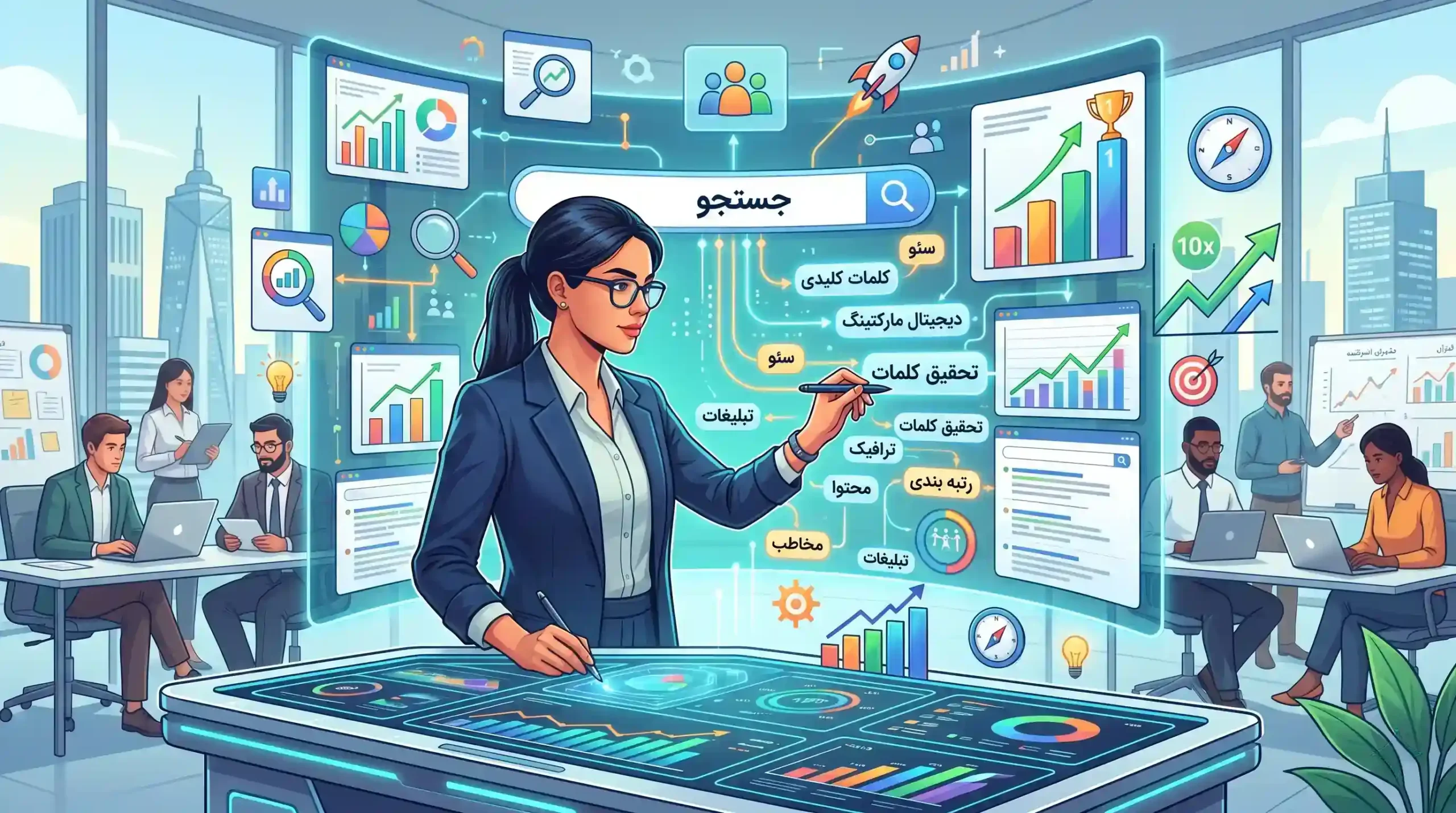 🔑 اهمیت تحقیق کلمات کلیدی در سئو و دیجیتال مارکتینگ
