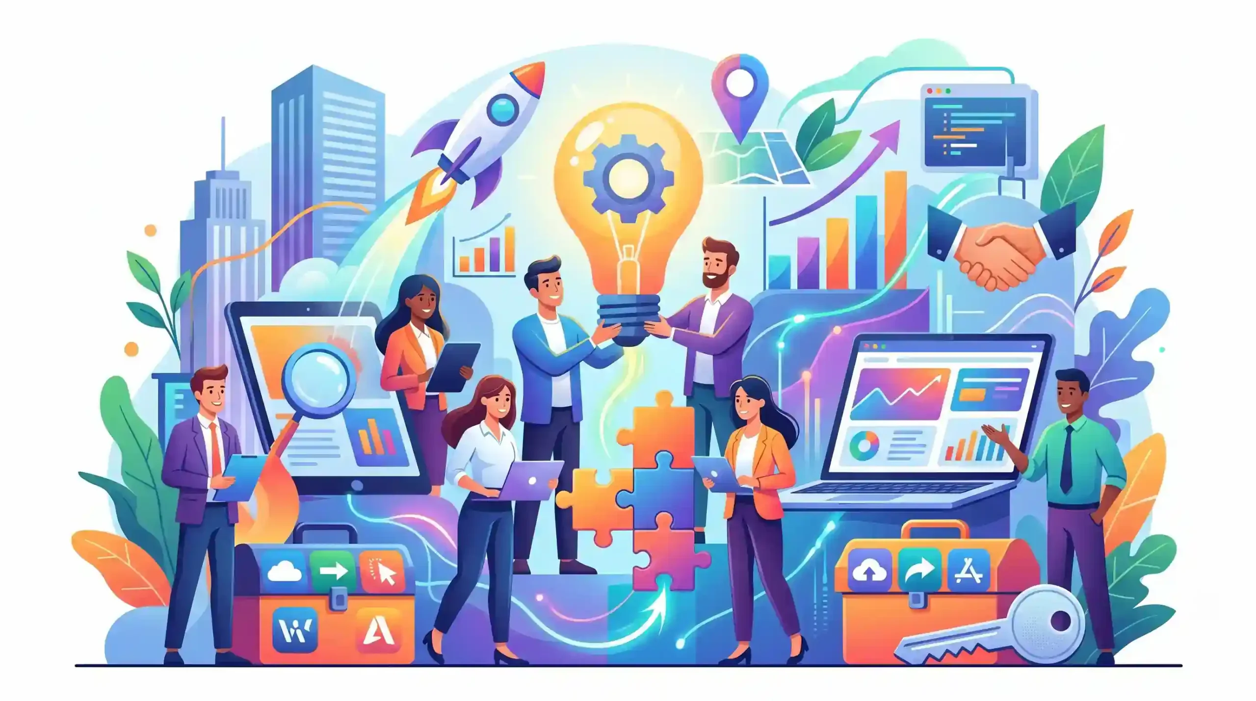 🛠️ راهکارها و ابزارهای پیشنهادی رسا وب آفرین برای شروع