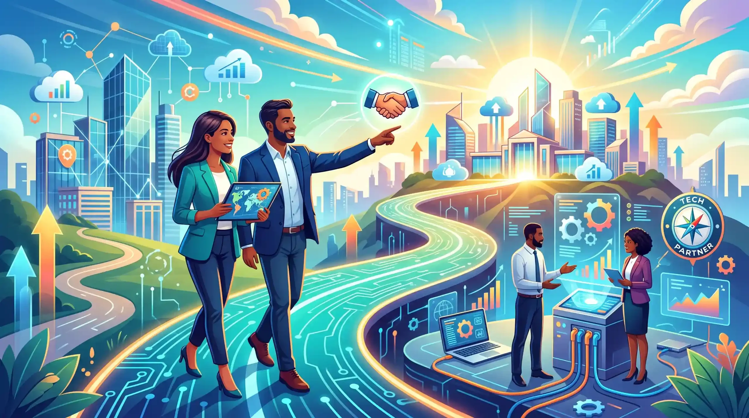 🤝 انتخاب شریک فناوری مناسب برای مسیر موفقیت دیجیتال